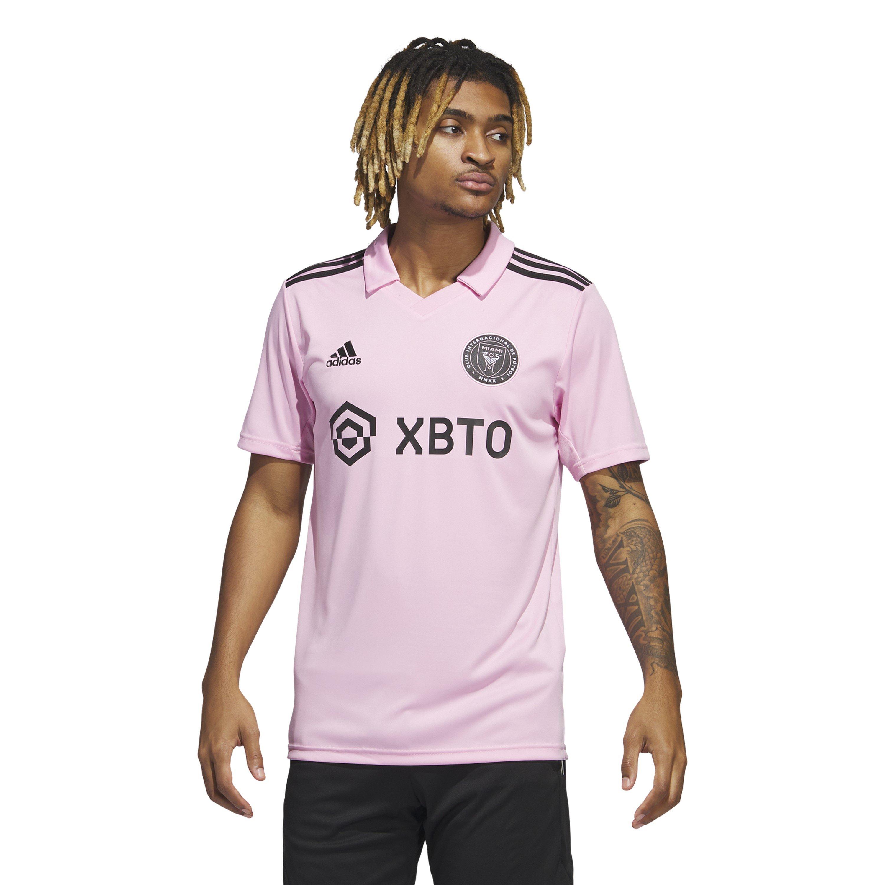 Rosa - adidas - Inter Miami Home Shirt 22/23 Mens - 3