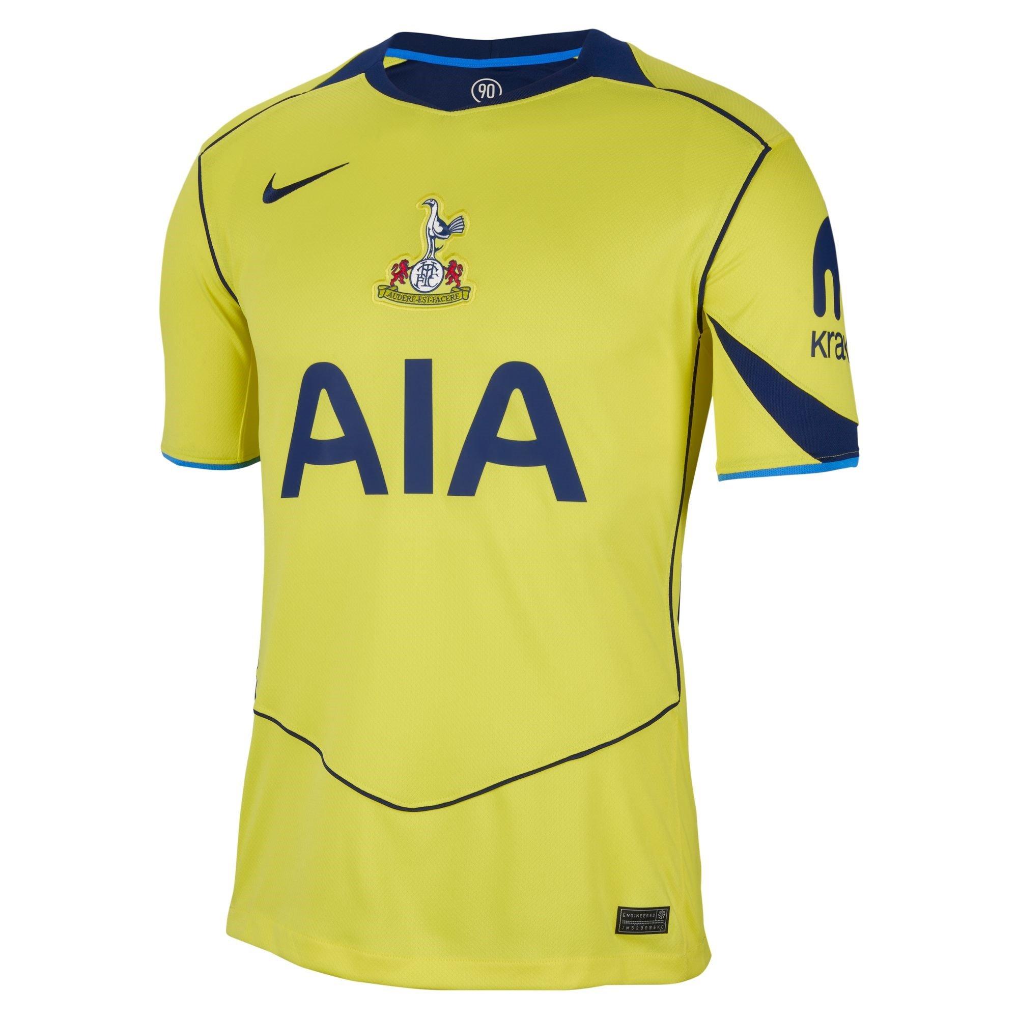 Yellow/Blue - Nike - Tottenham Hotspur Third Shirt 2025 2026 Adults - 1