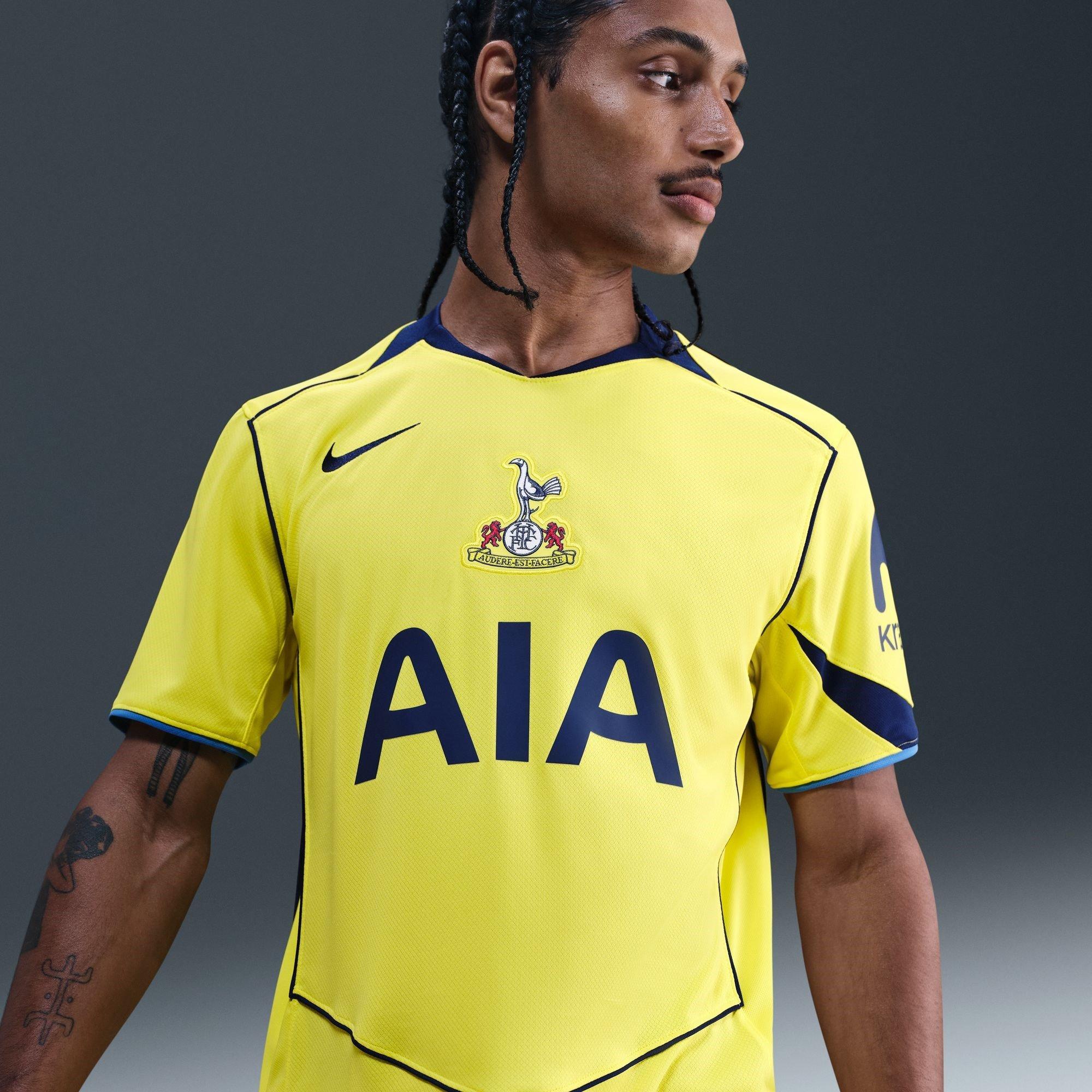 Yellow/Blue - Nike - Tottenham Hotspur Third Shirt 2025 2026 Adults - 11