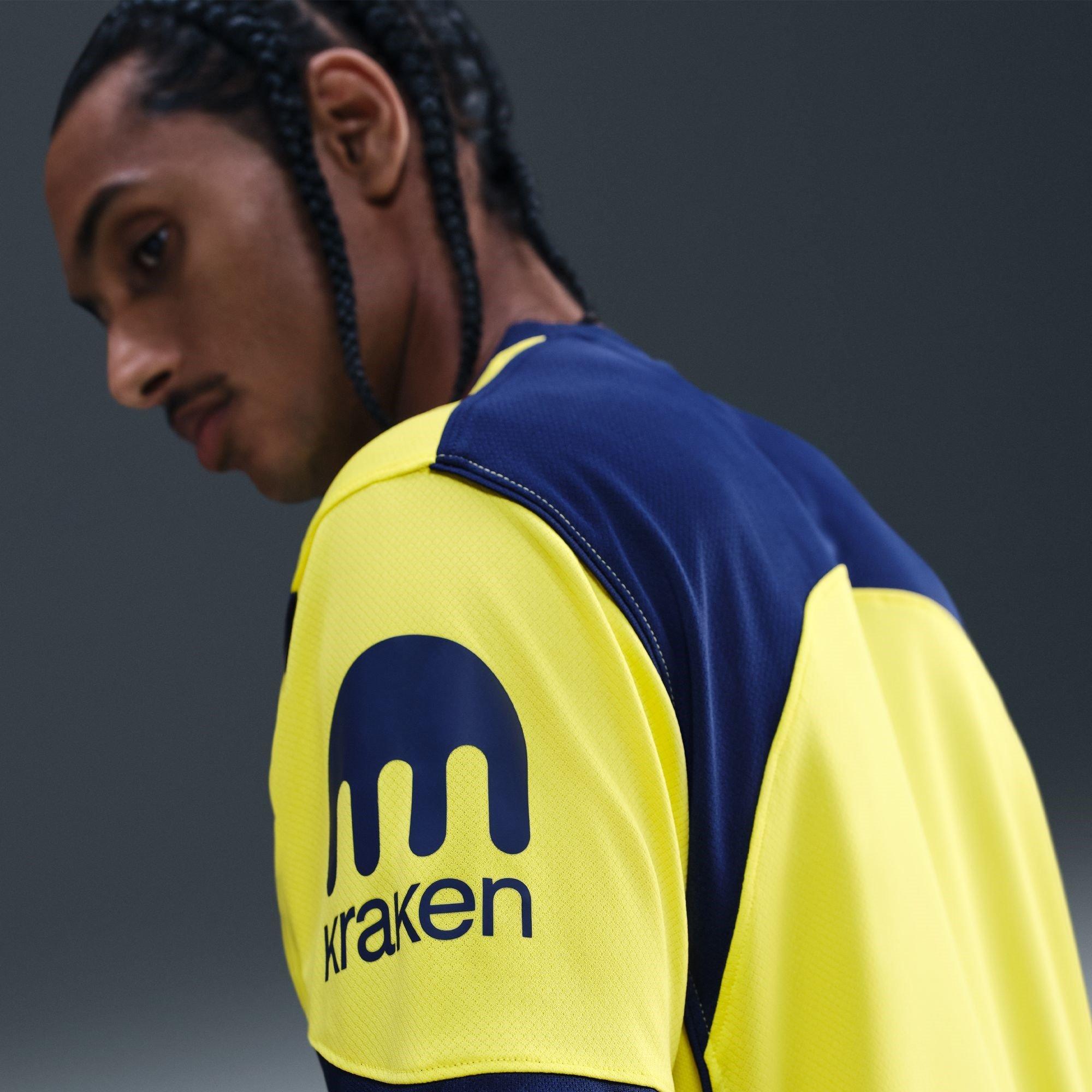 Yellow/Blue - Nike - Tottenham Hotspur Third Shirt 2025 2026 Adults - 12