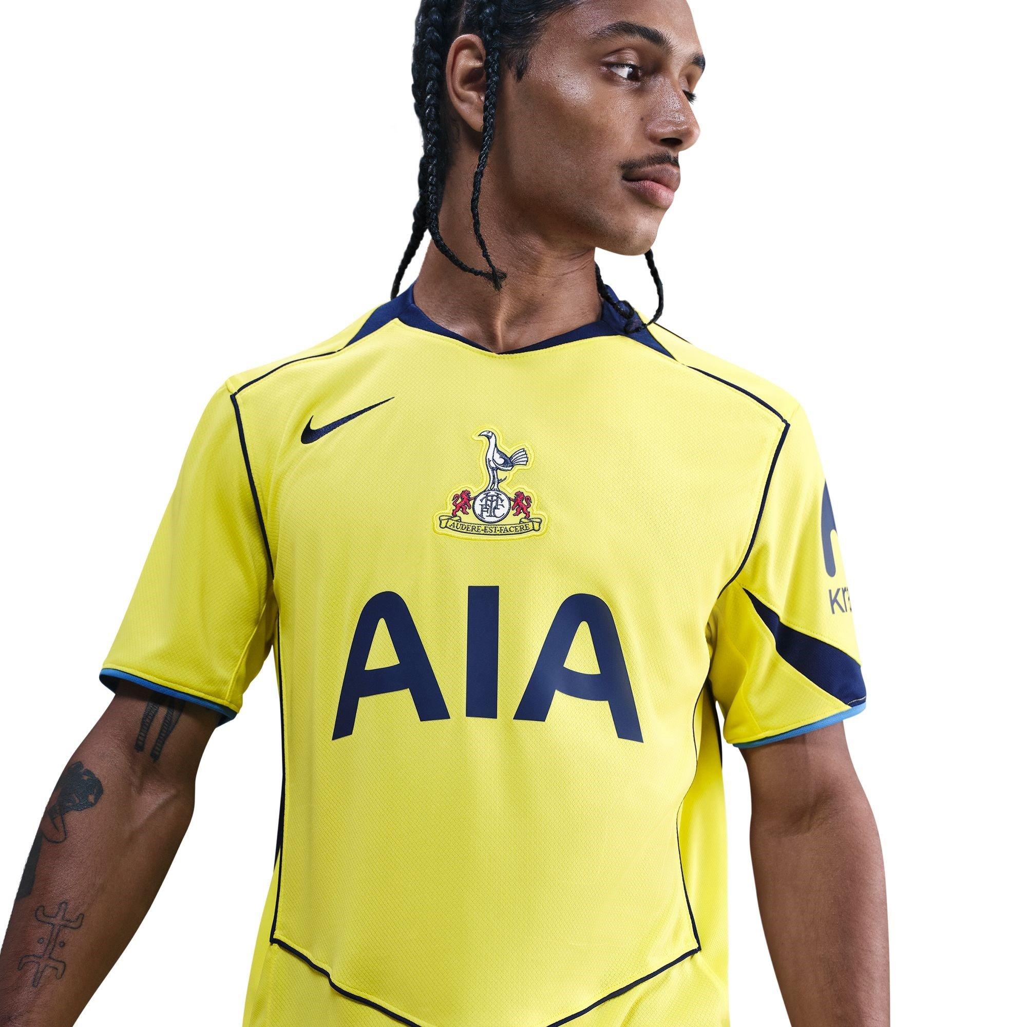 Yellow/Blue - Nike - Tottenham Hotspur Third Shirt 2025 2026 Adults - 5