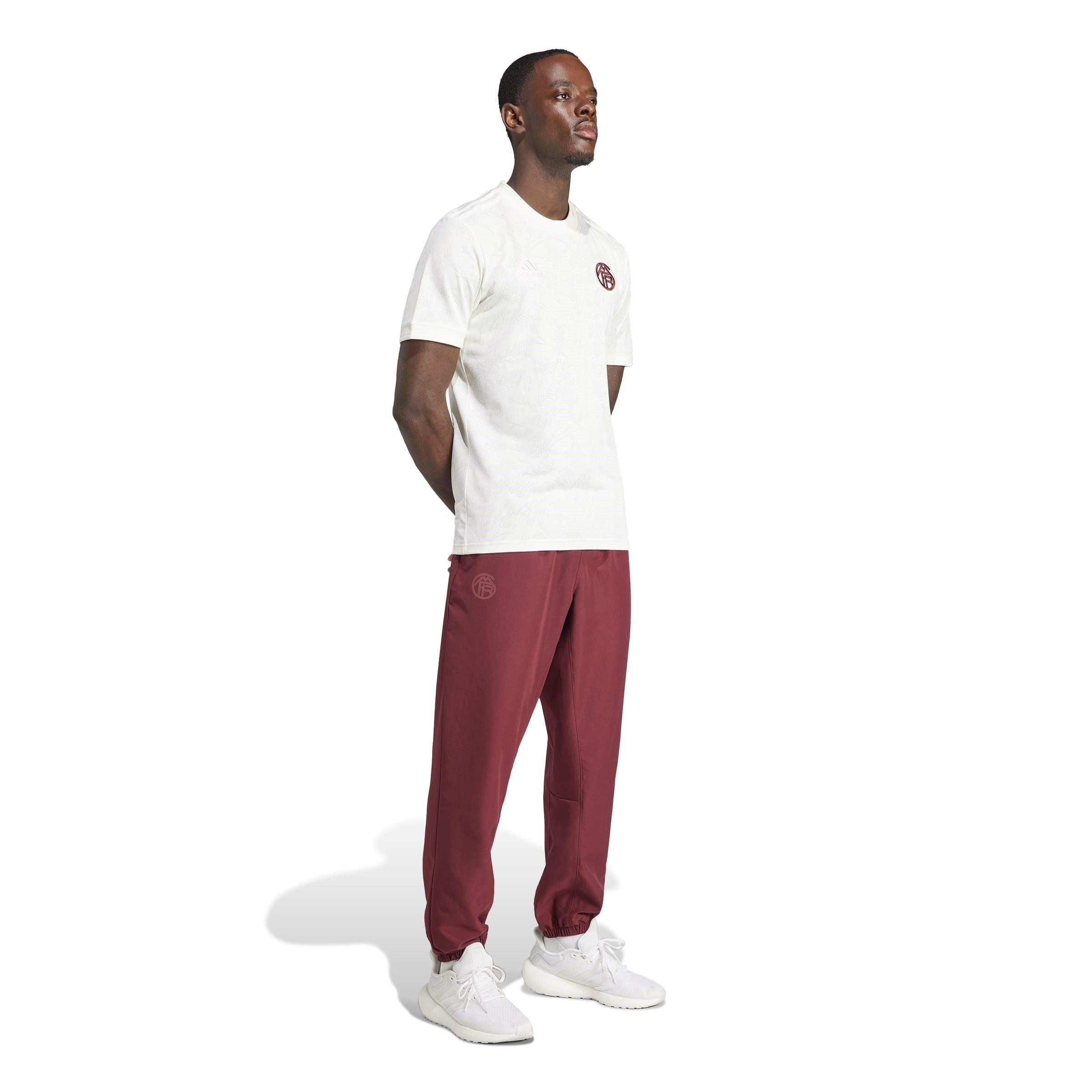 Weiß - adidas - FC Bayern Lifestyler Football Shirt 2023 2024 Adults - 5