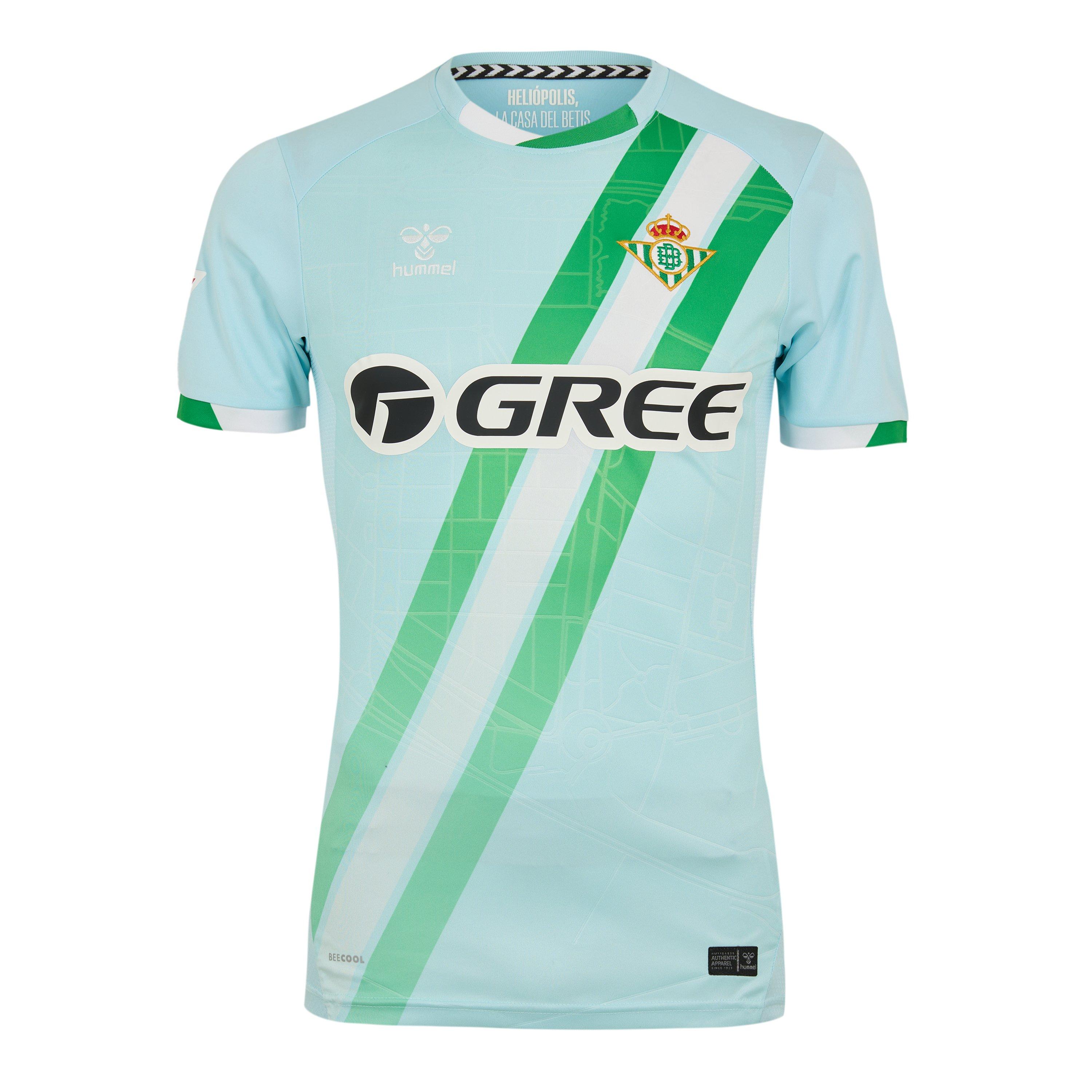 Hummel Men's Real Betis Away Shirt 2025 2026 Adults - Blue - Large