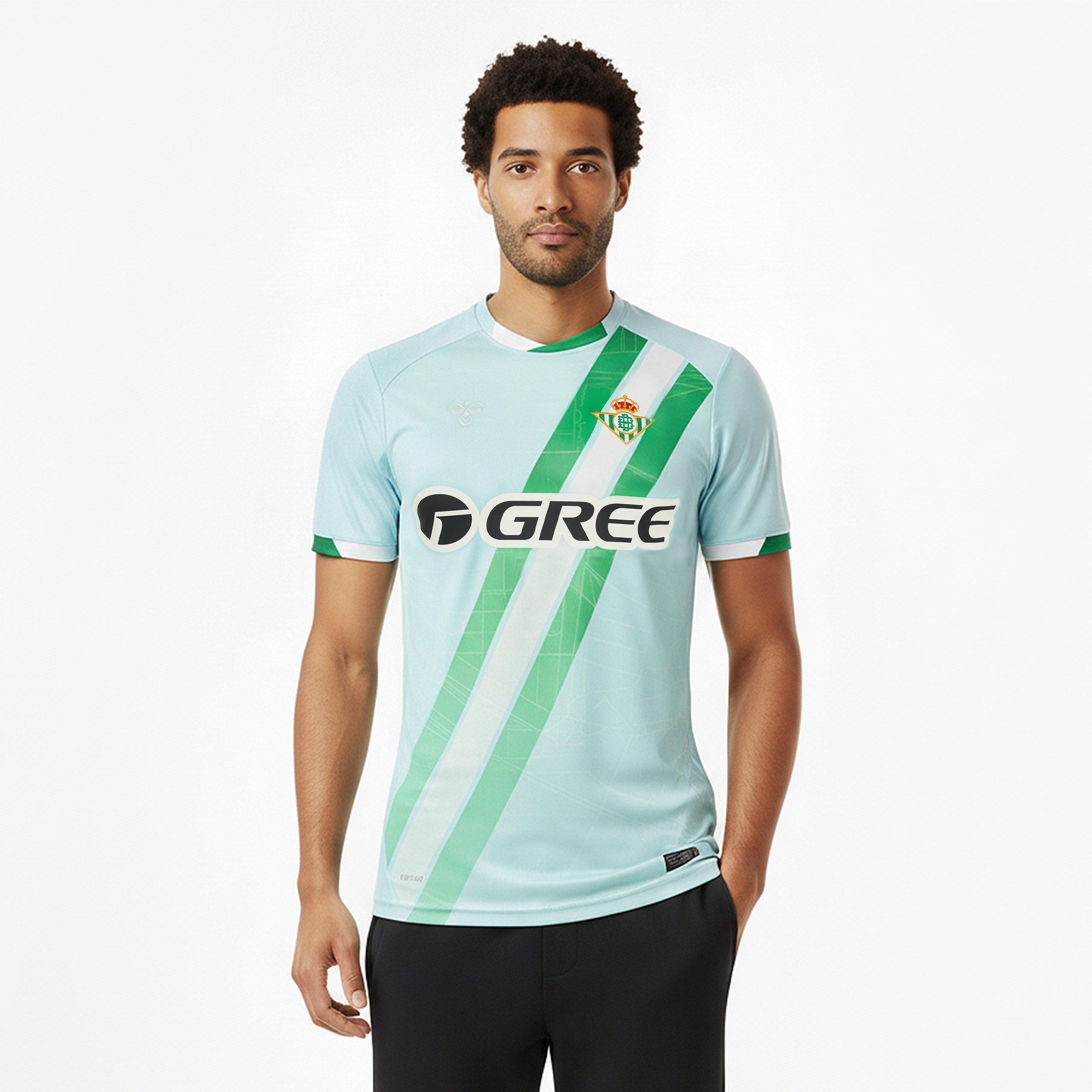 Bleu - Hummel - Real Betis Away Shirt 2025 2026 Adults - 3