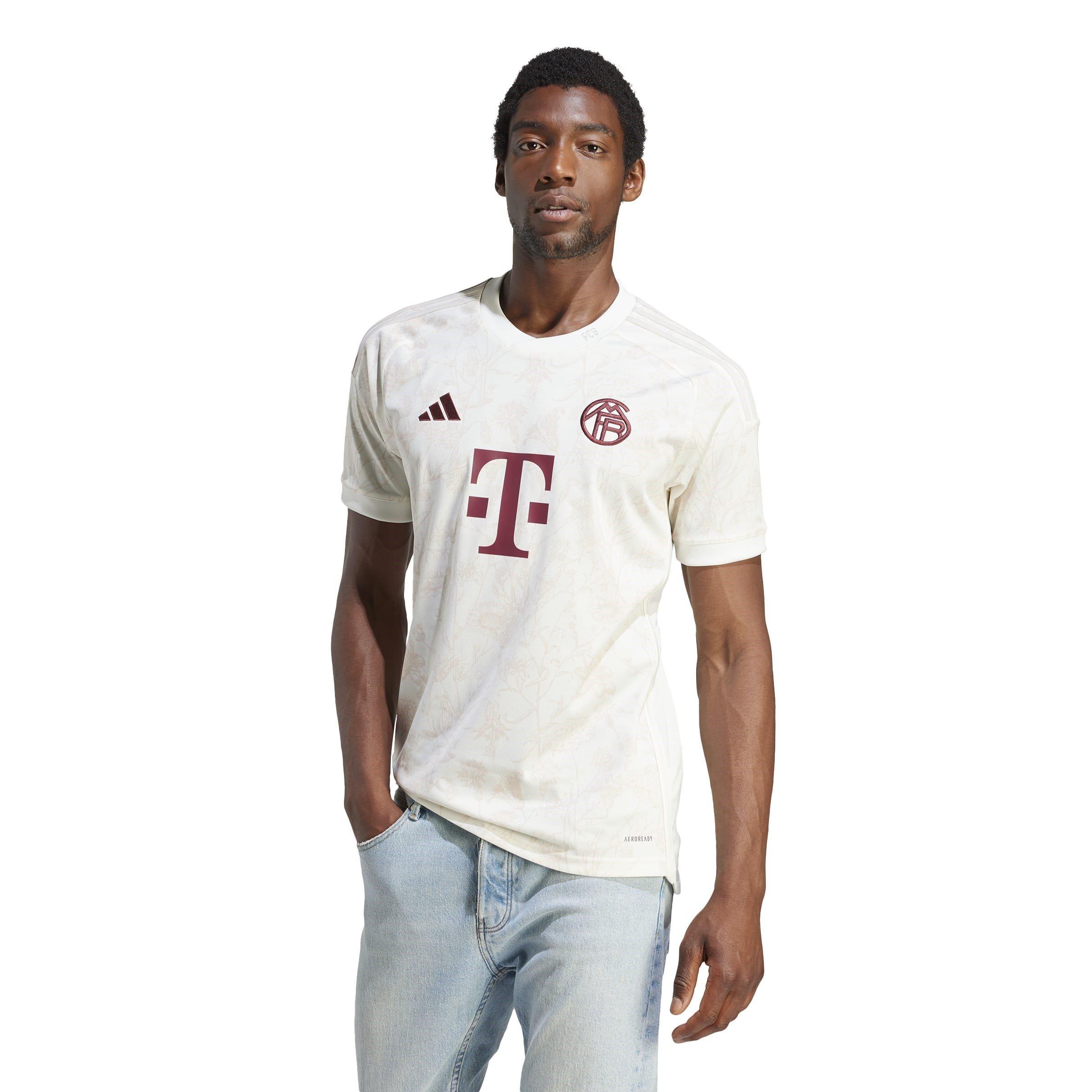 Weiß - adidas - FC Bayern Third Shirt 2023 2024 Adults - 3