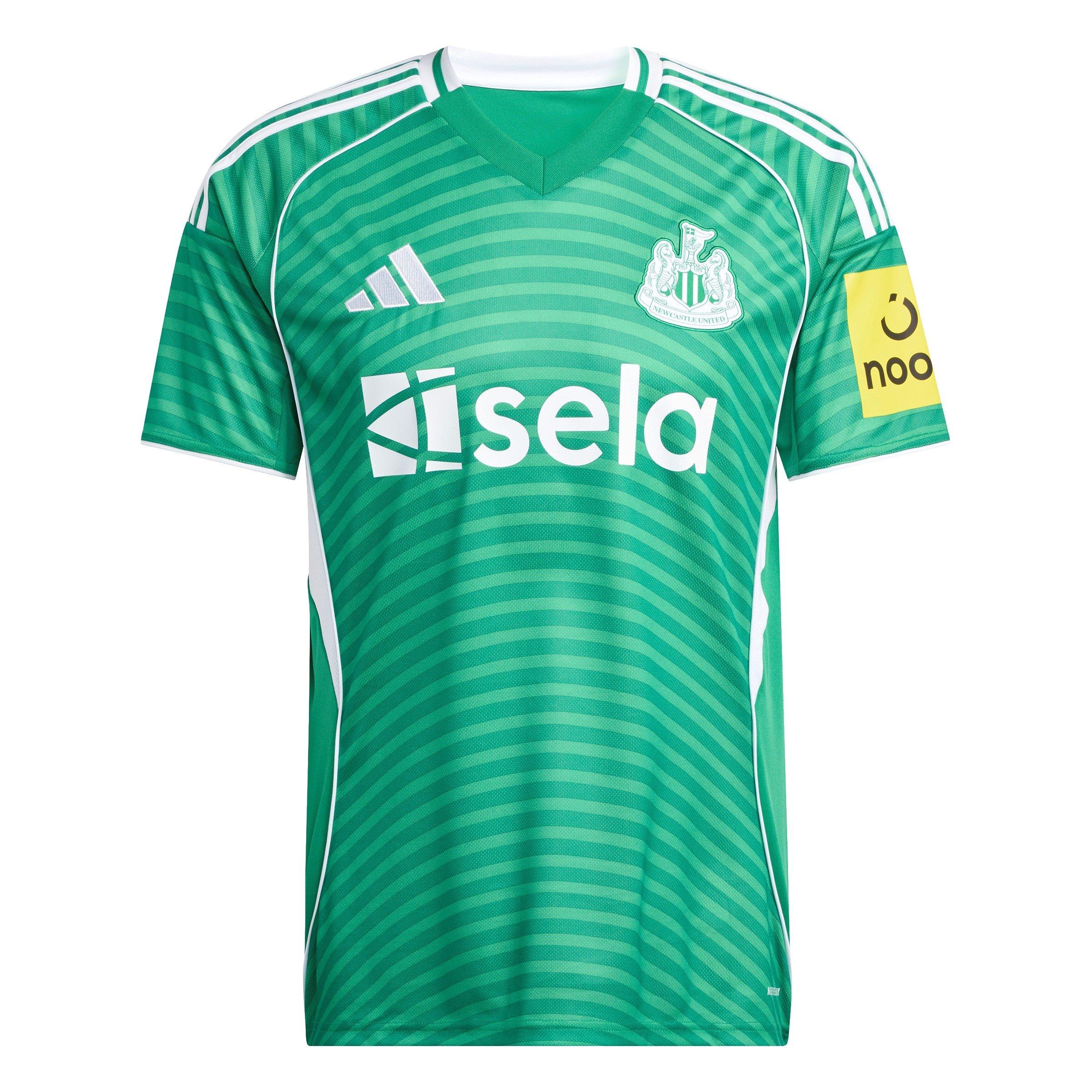 Team Green/Wht - adidas - Newcastle United FC Away Shirt 2025 2026 - 1
