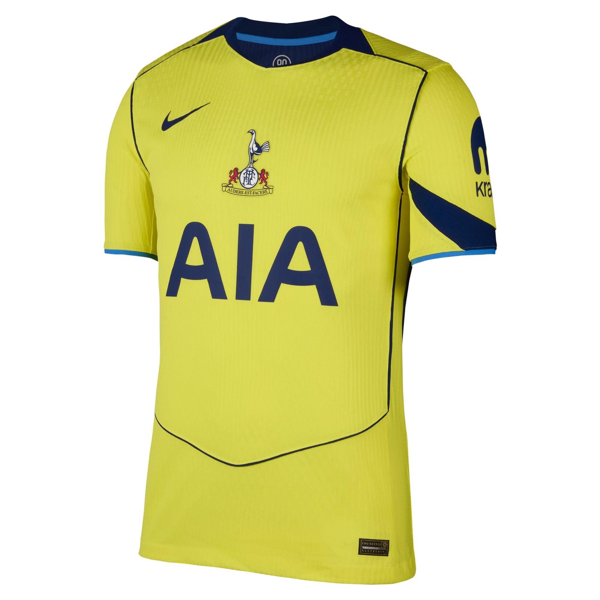 Yellow/Blue - Nike - Tottenham Hotspur Authentic Third Shirt 2025 2026 Adults - 1