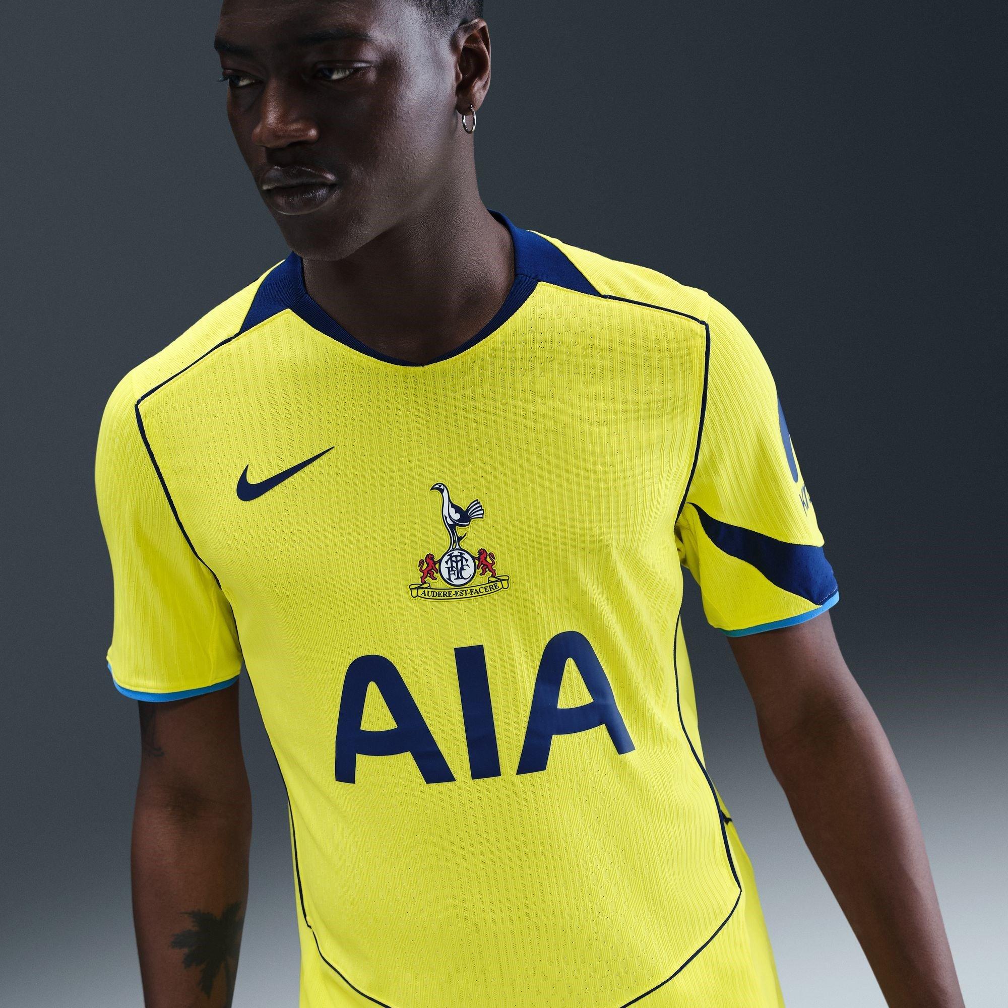 Yellow/Blue - Nike - Tottenham Hotspur Authentic Third Shirt 2025 2026 Adults - 4