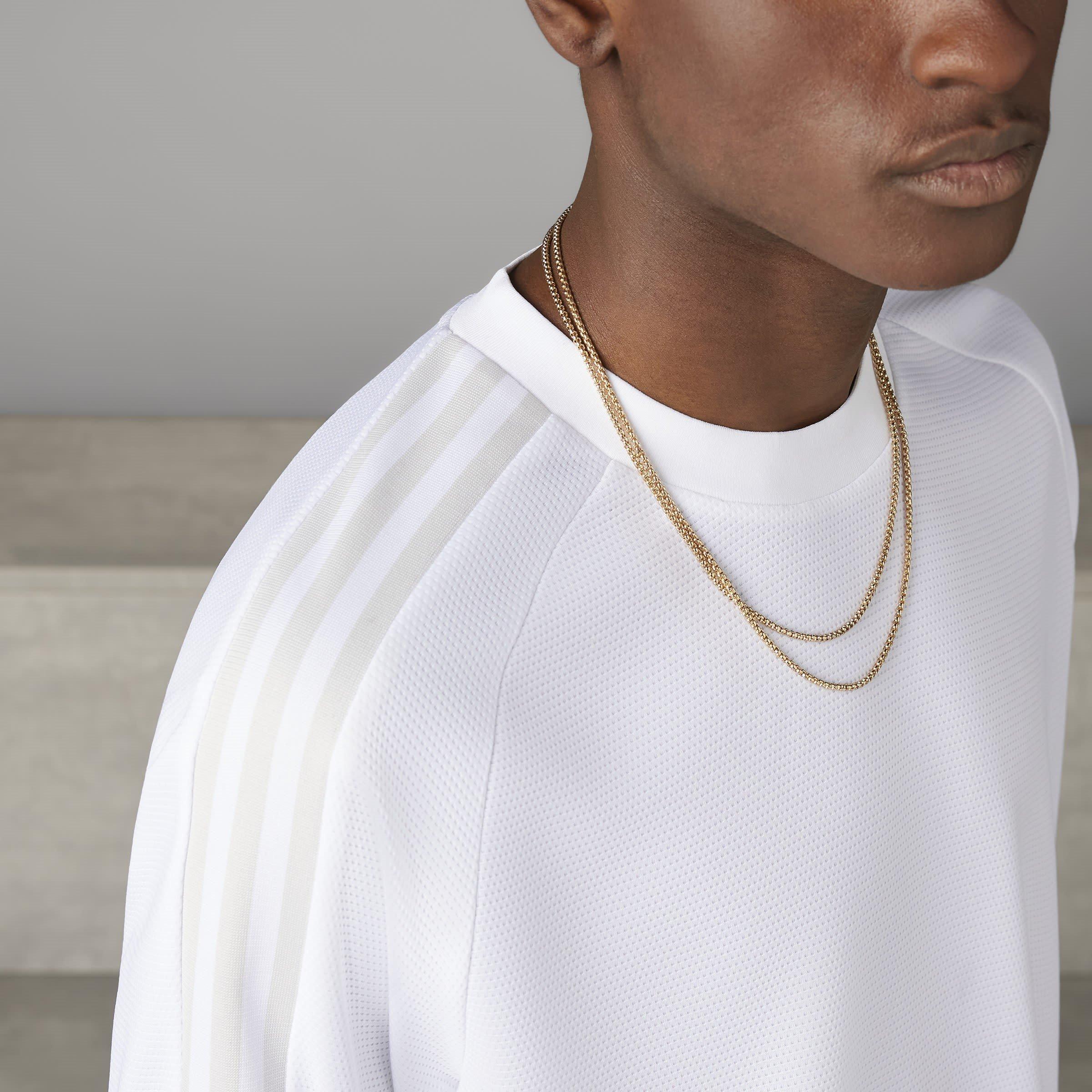 White - adidas - Manchester United Peter Saville Long Sleeve Jersey Mens - 15