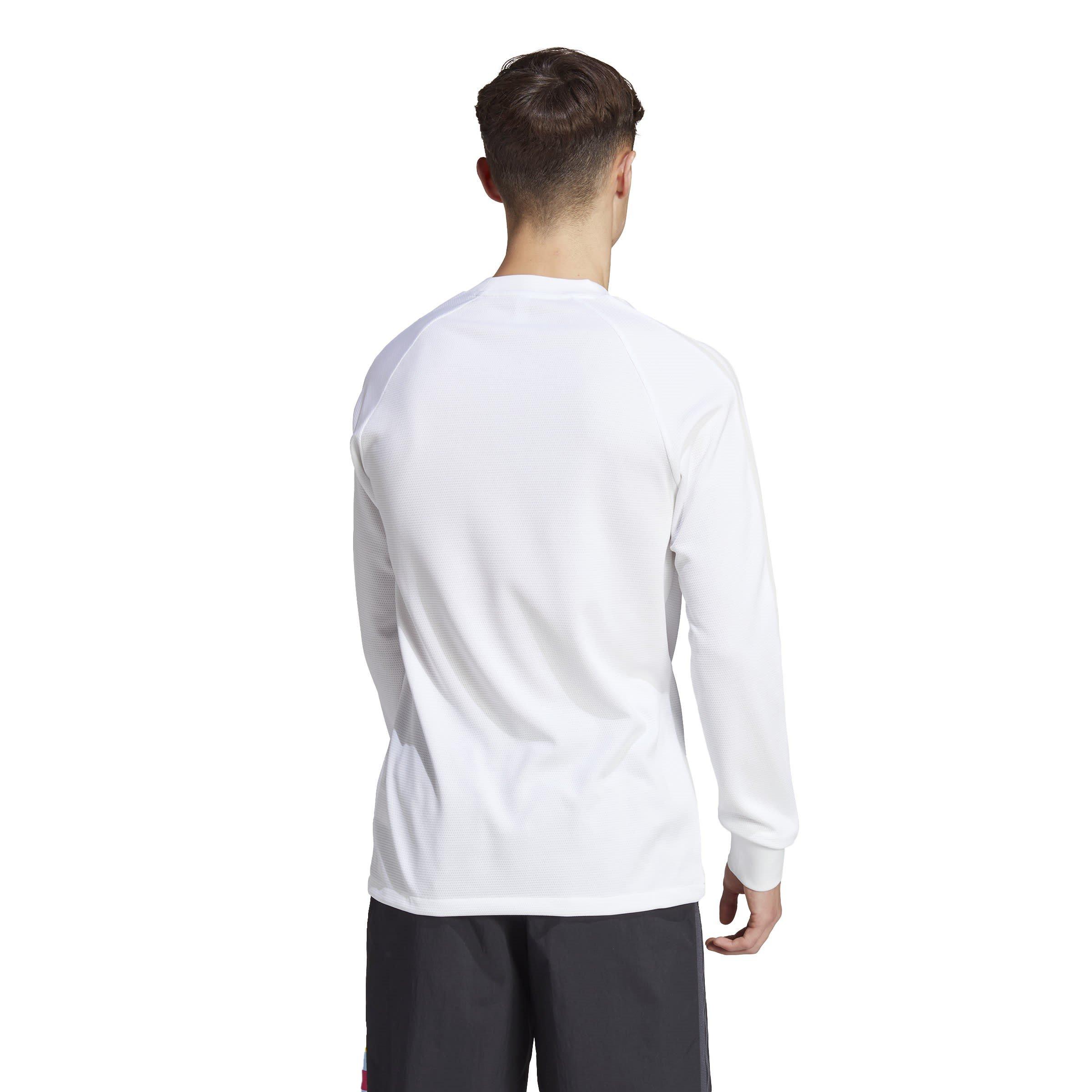 White - adidas - Manchester United Peter Saville Long Sleeve Jersey Mens - 4