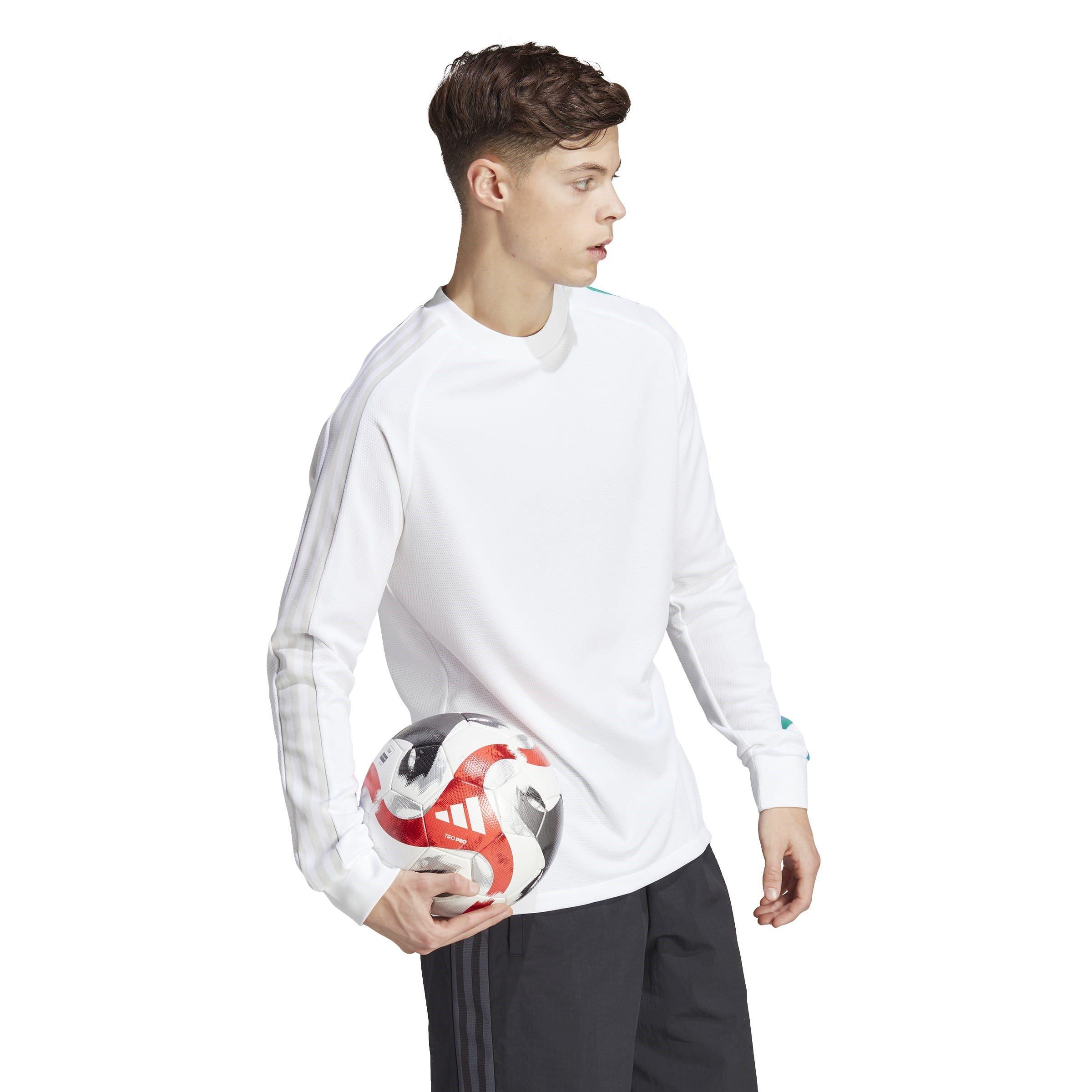 White - adidas - Manchester United Peter Saville Long Sleeve Jersey Mens - 5