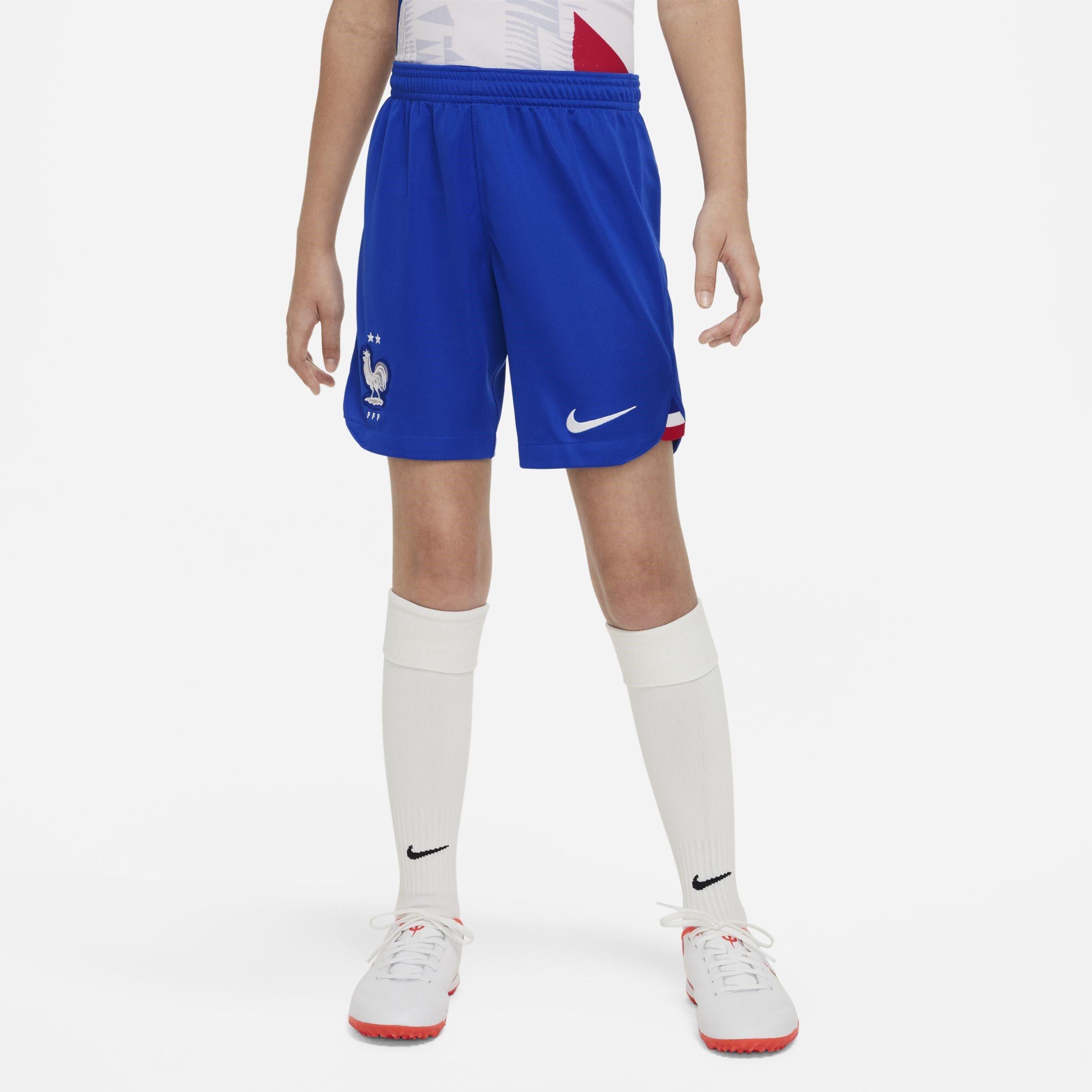 Blauw - Nike - France Away Shorts 2022 Juniors - 3