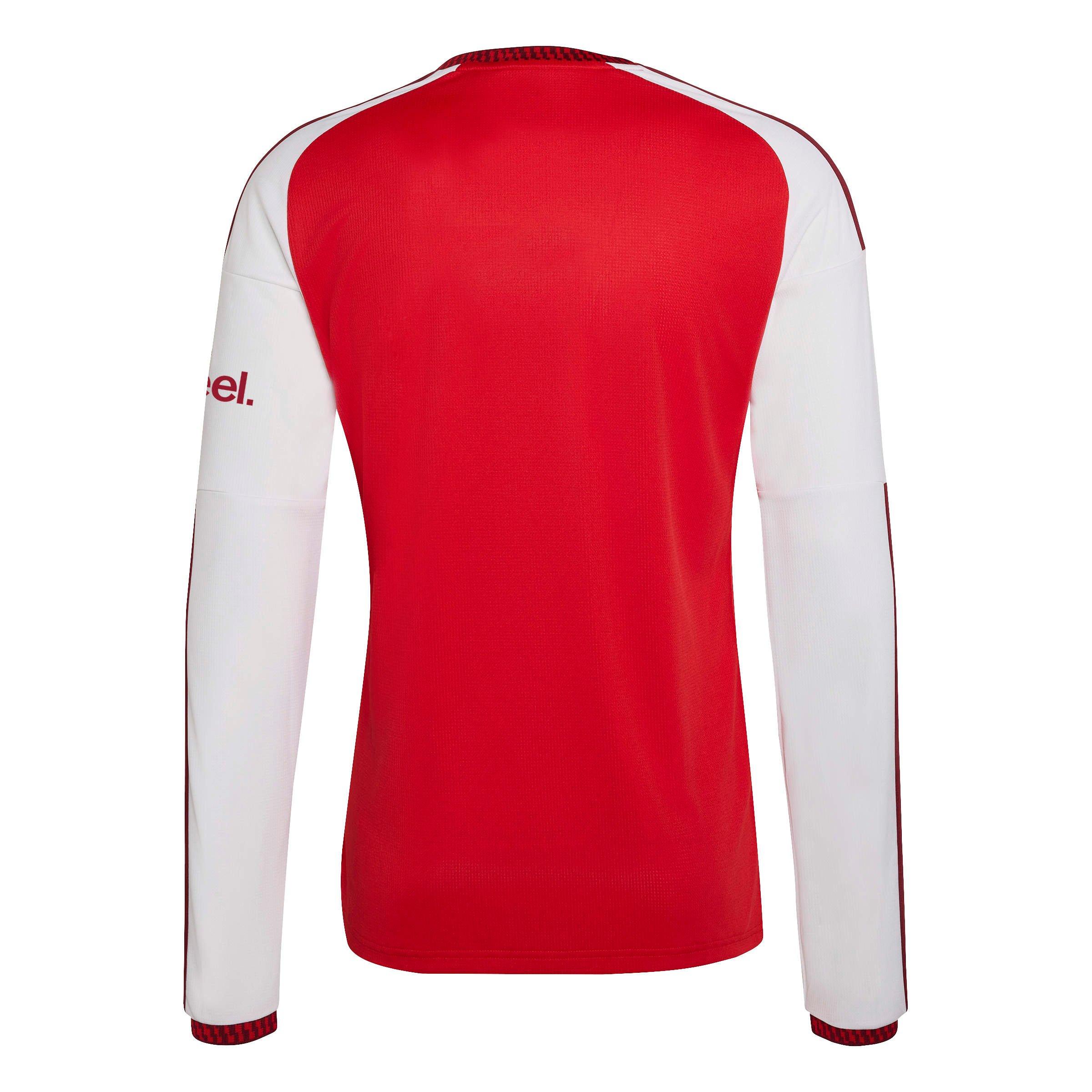Rosso/Bianco - adidas - Arsenal 2026 2027 Home Long-Sleeved Shirt Mens - 2