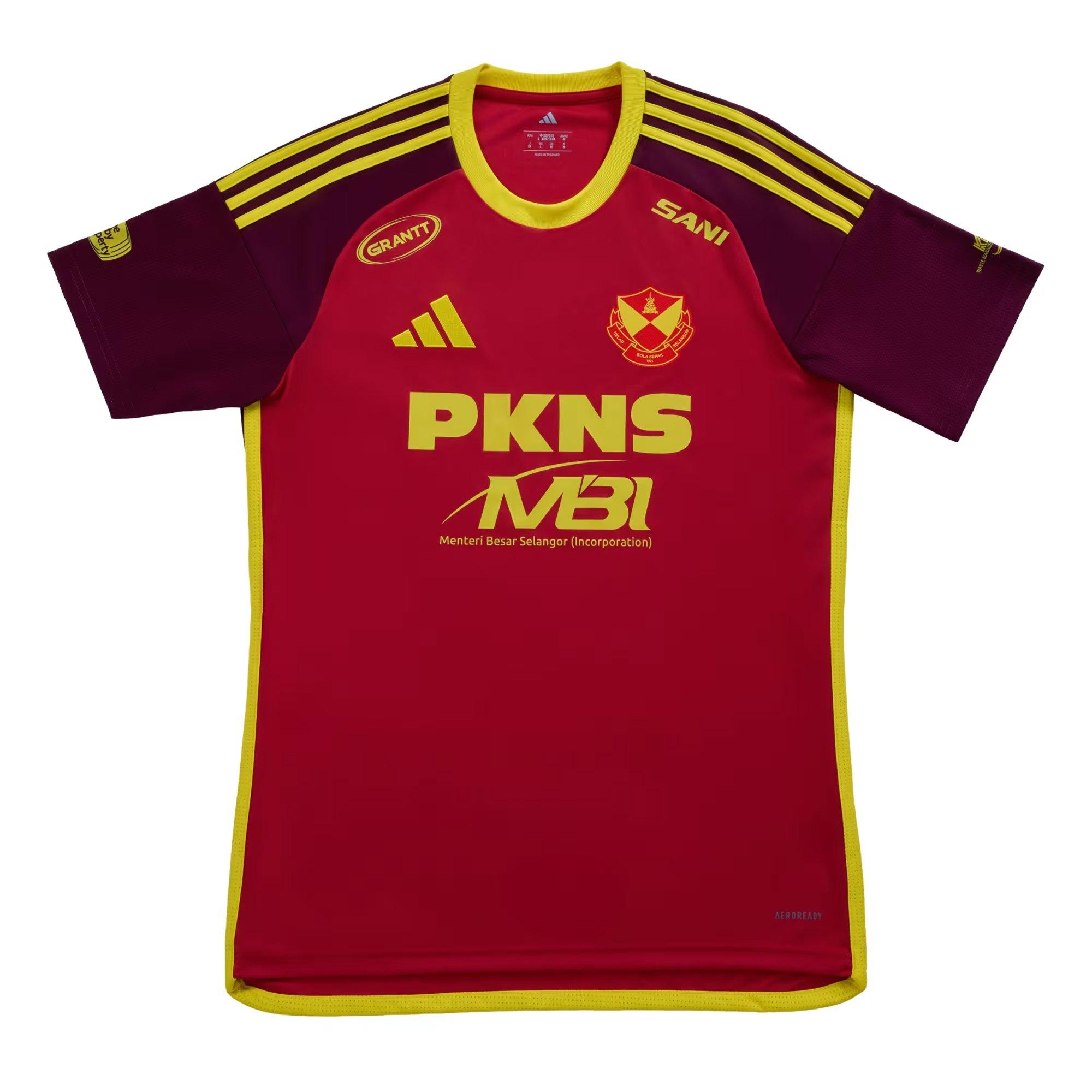 Red/Maroon/Yel - adidas - Selangor FC 26/27 Home Shirt Mens - 1