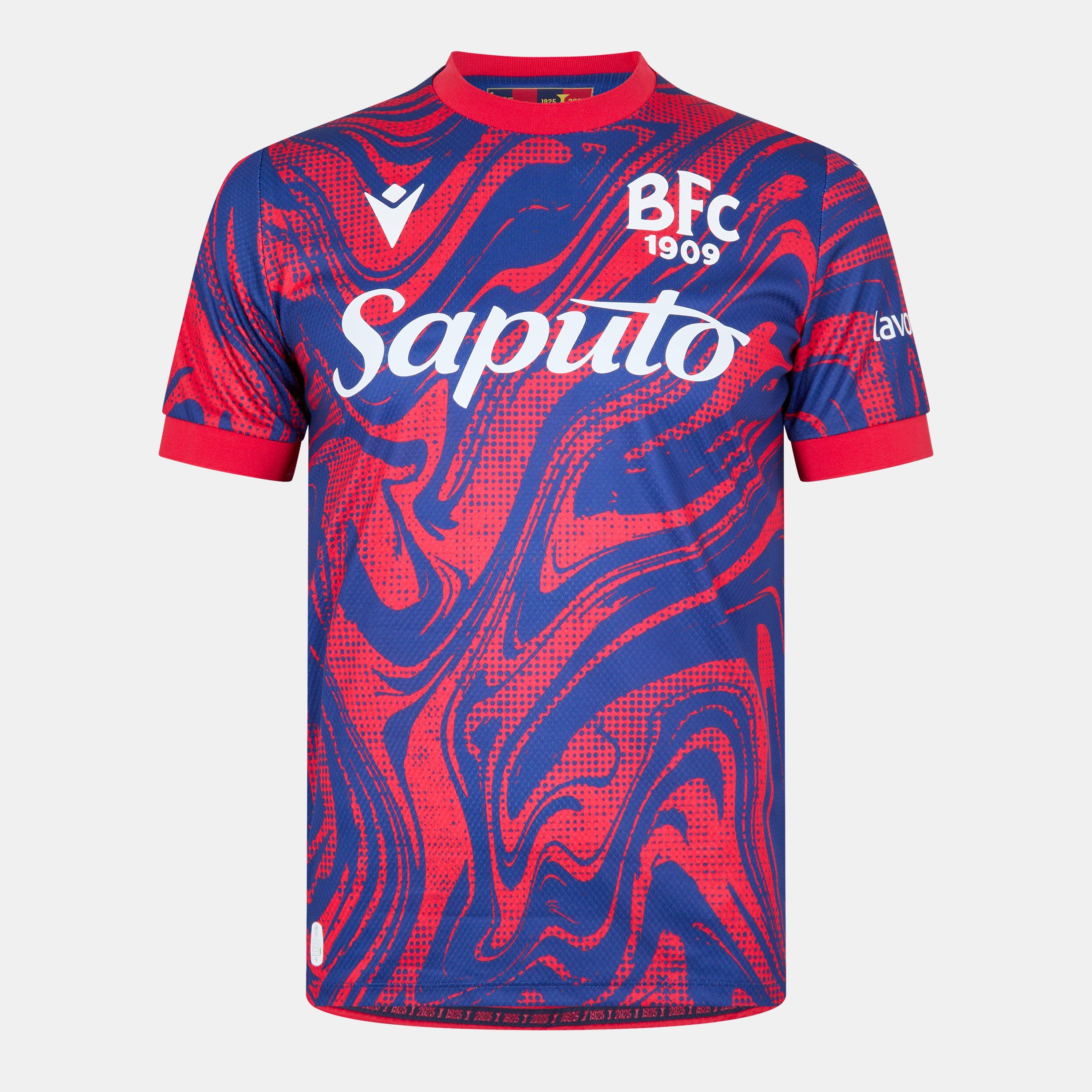 Red - Macron - Bologna Third Shirt 2024 2025 Adults - 1