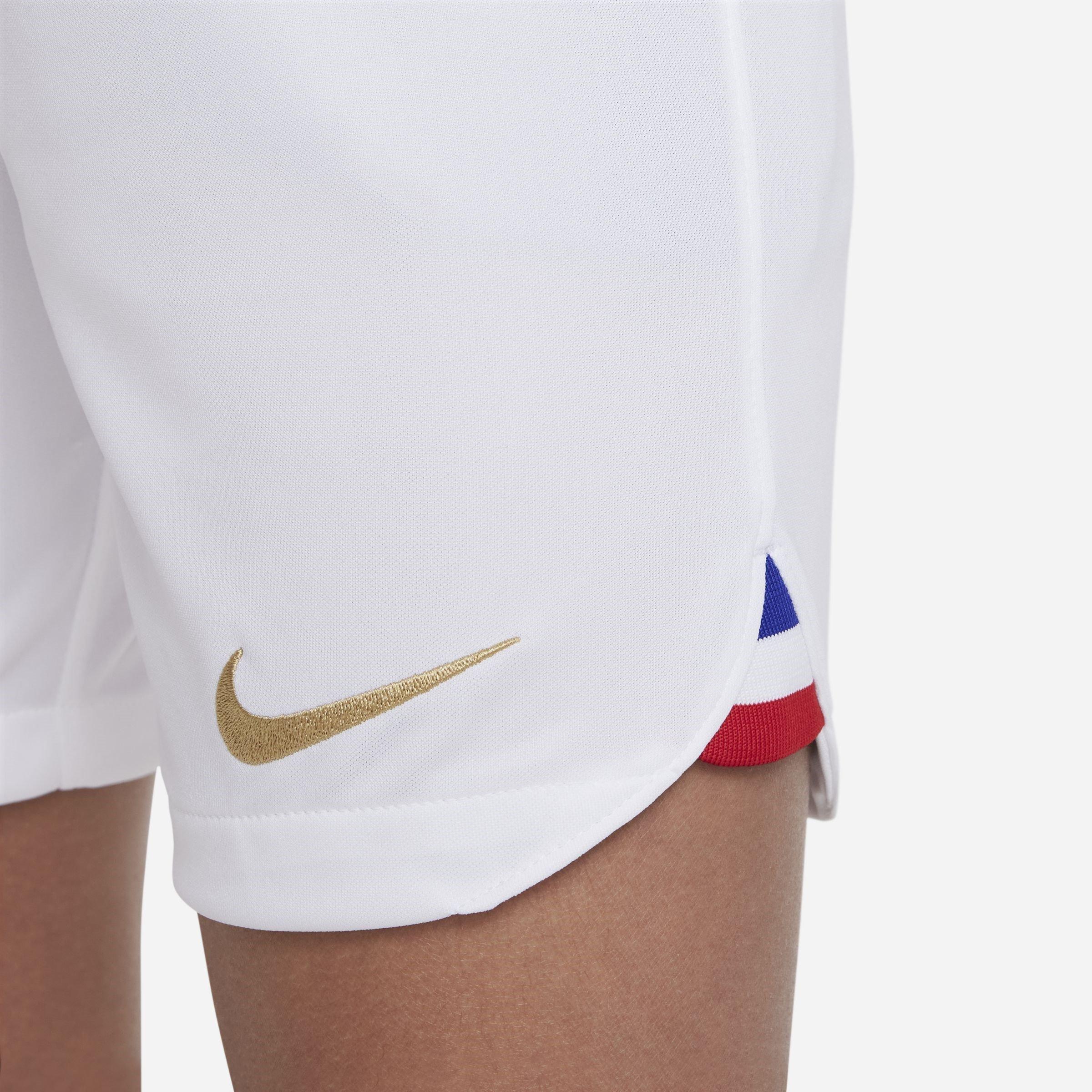 White - Nike - France 2022 Home Shorts Juniors - 5
