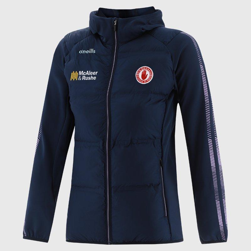 Marine/Purple - ONeills - Kids' Dynamo Tyrone GAA Hooded Long Sleeve Performance Training Jacket - 1