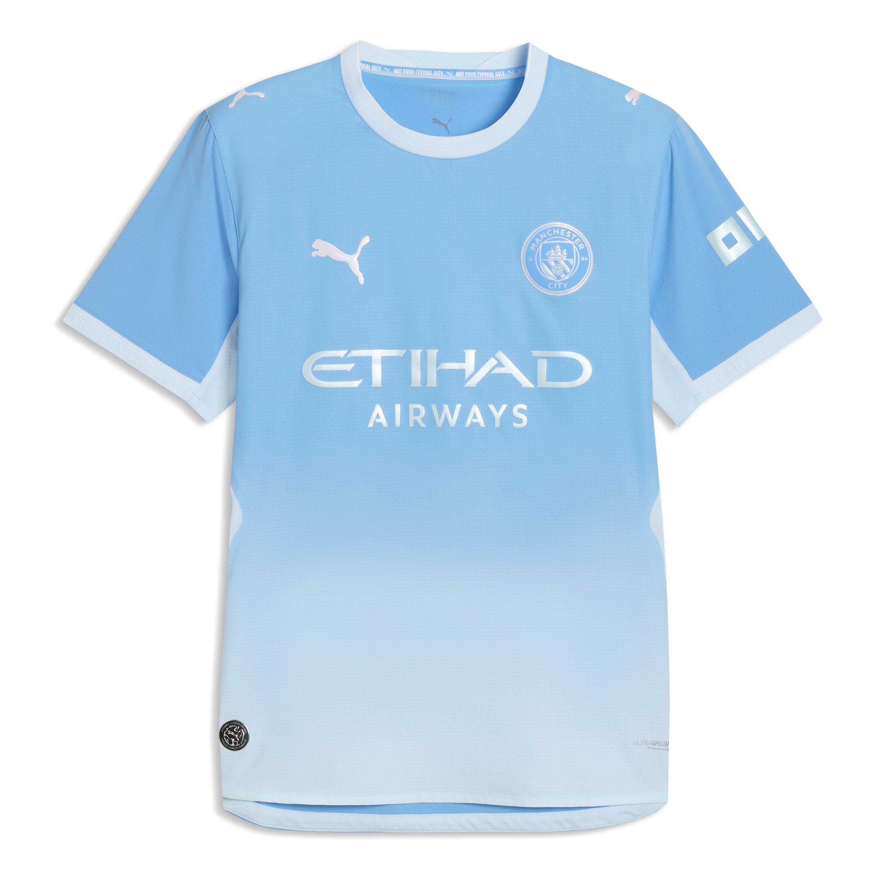 Blau/Weiß - Puma - Manchester City Authentic Home Shirt 2026/27 Mens - 1