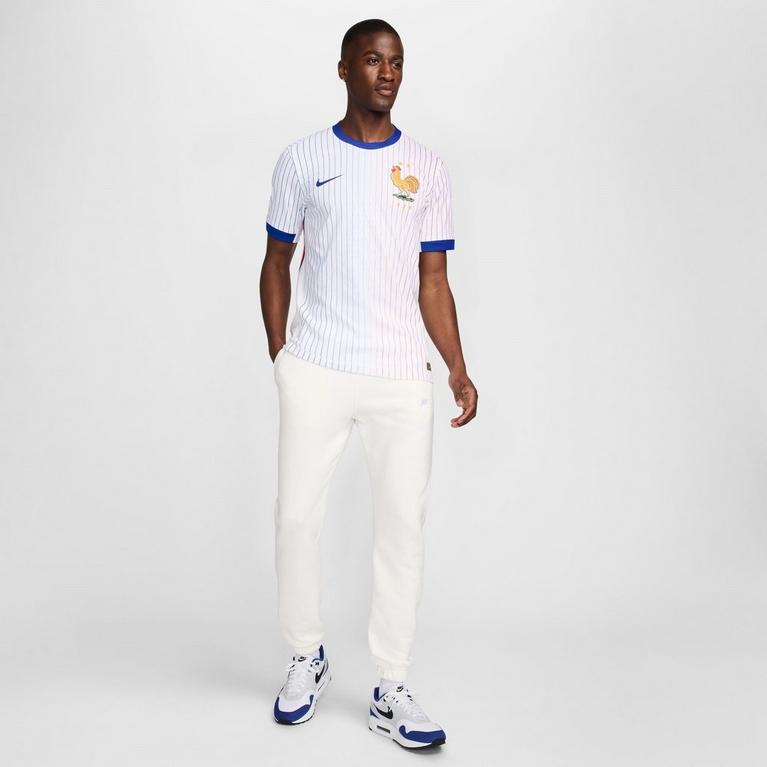 Blanc/Bleu - Nike - France Authentic Away Shirt 2024 Adults - 12