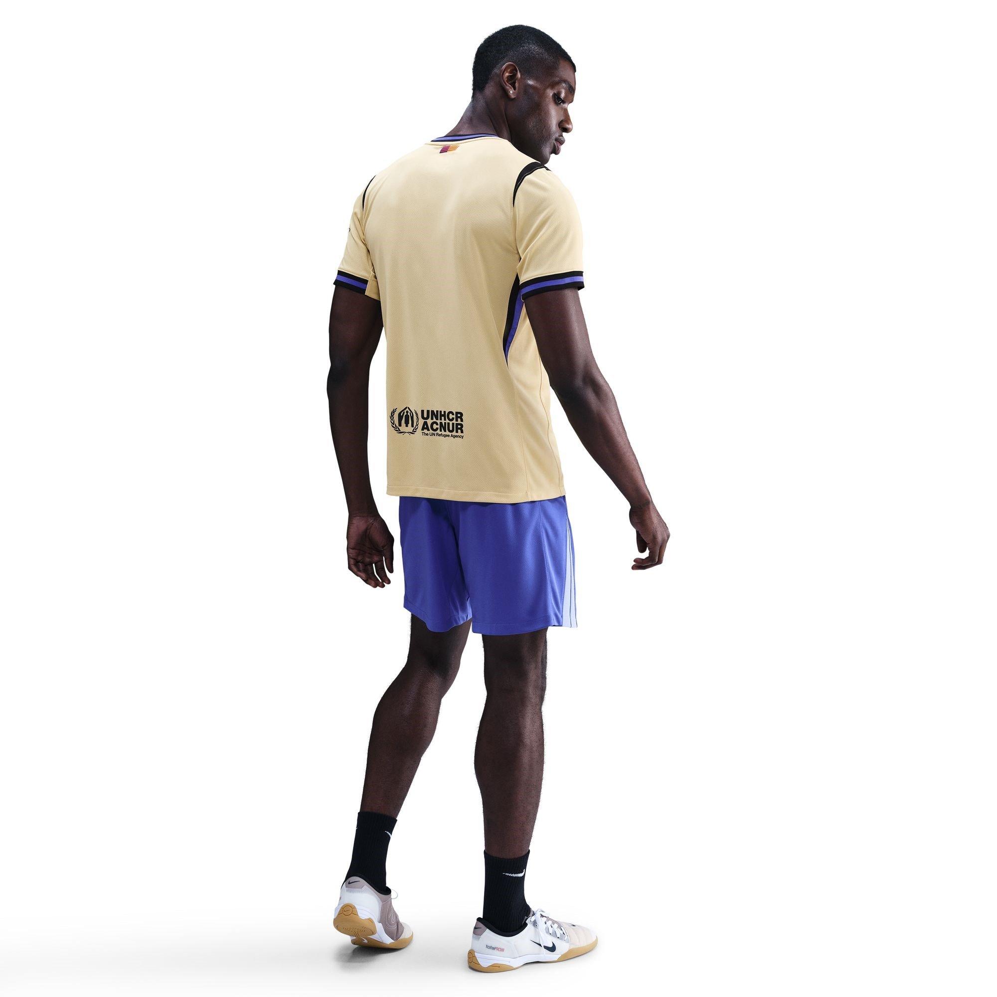 Or/Violet - Nike - Barcelona Away Shirt 2025 2026 Adults - 4