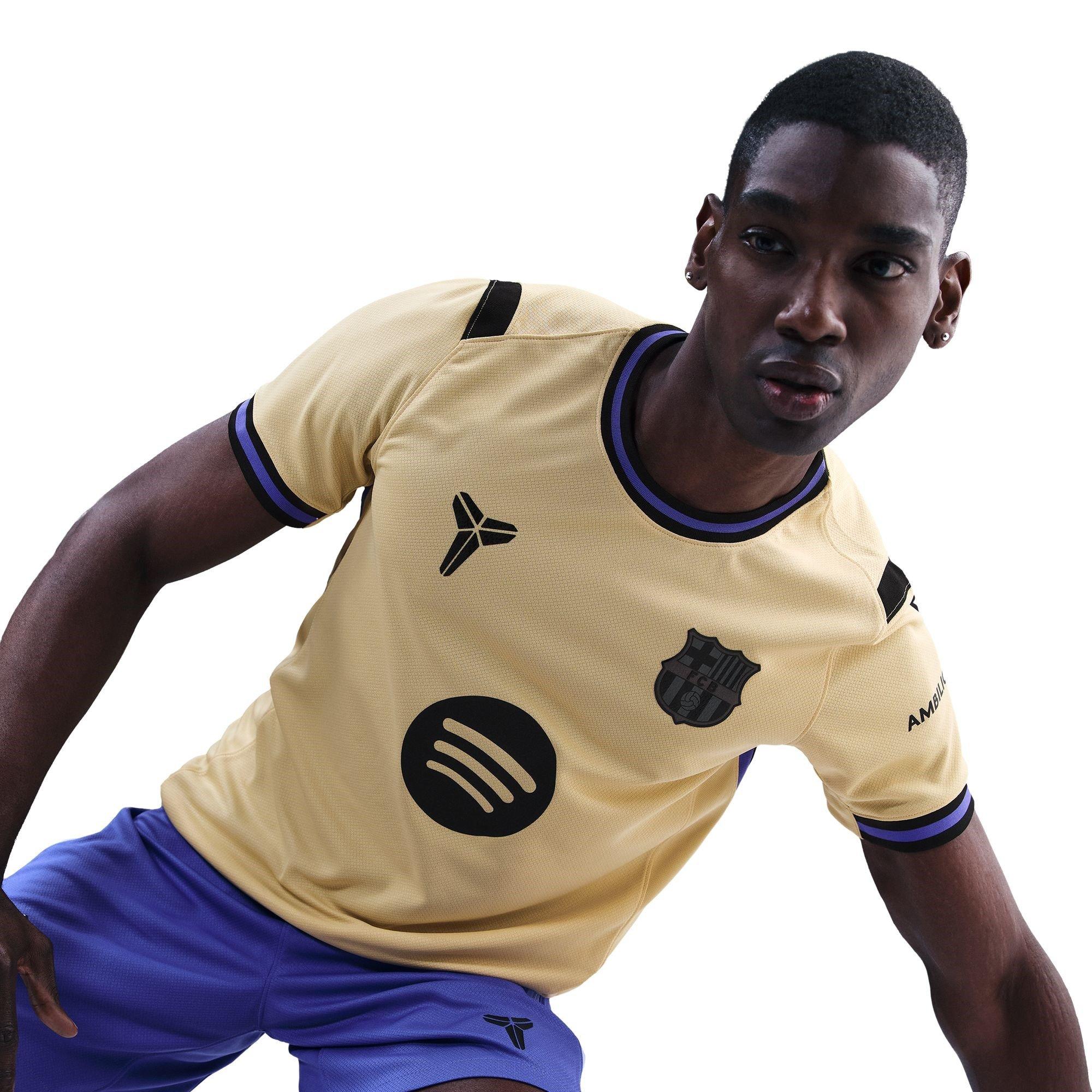 Or/Violet - Nike - Barcelona Away Shirt 2025 2026 Adults - 9