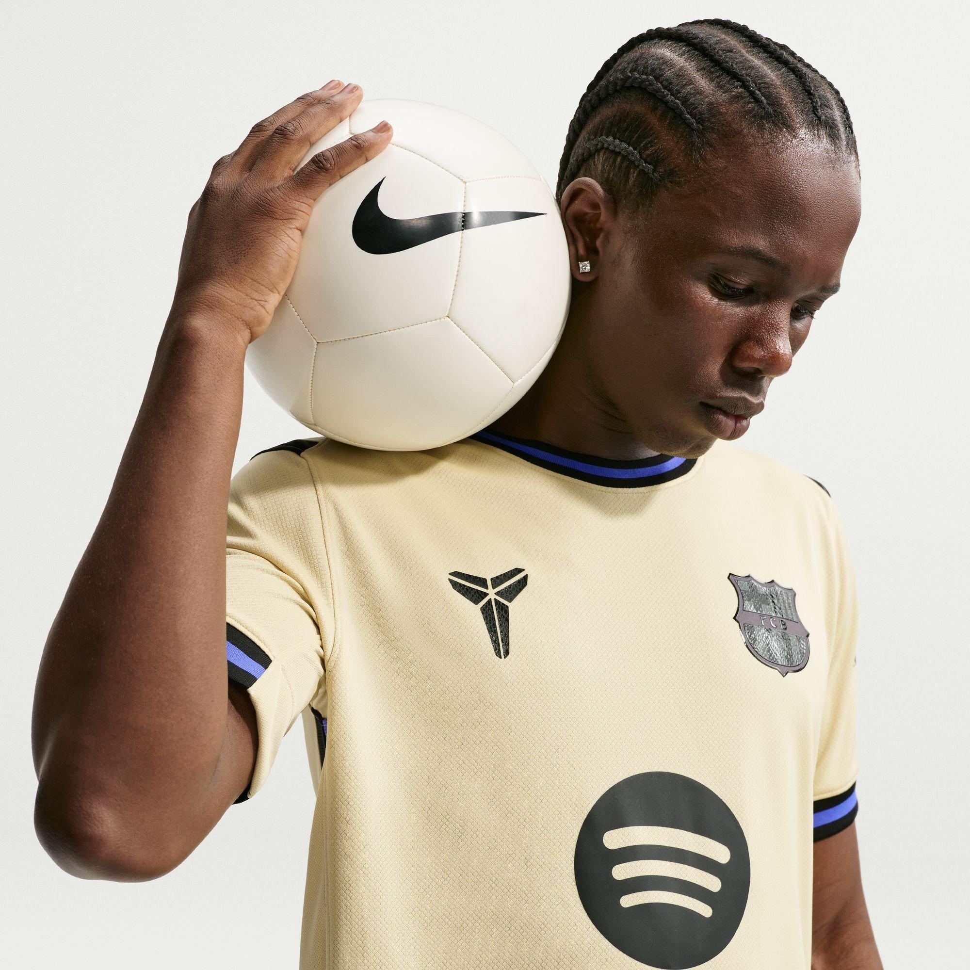 Team Gold/Per - Nike - Barcelona Away Shirt 2025 2026 Adults - 5