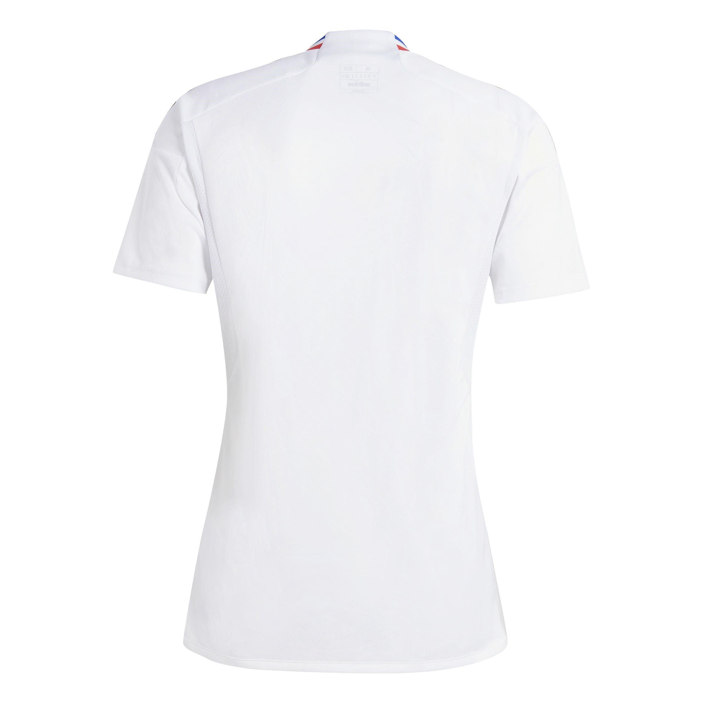 Weiß - adidas - Olympique Lyon Home Shirt 2023 2024 Adults - 2