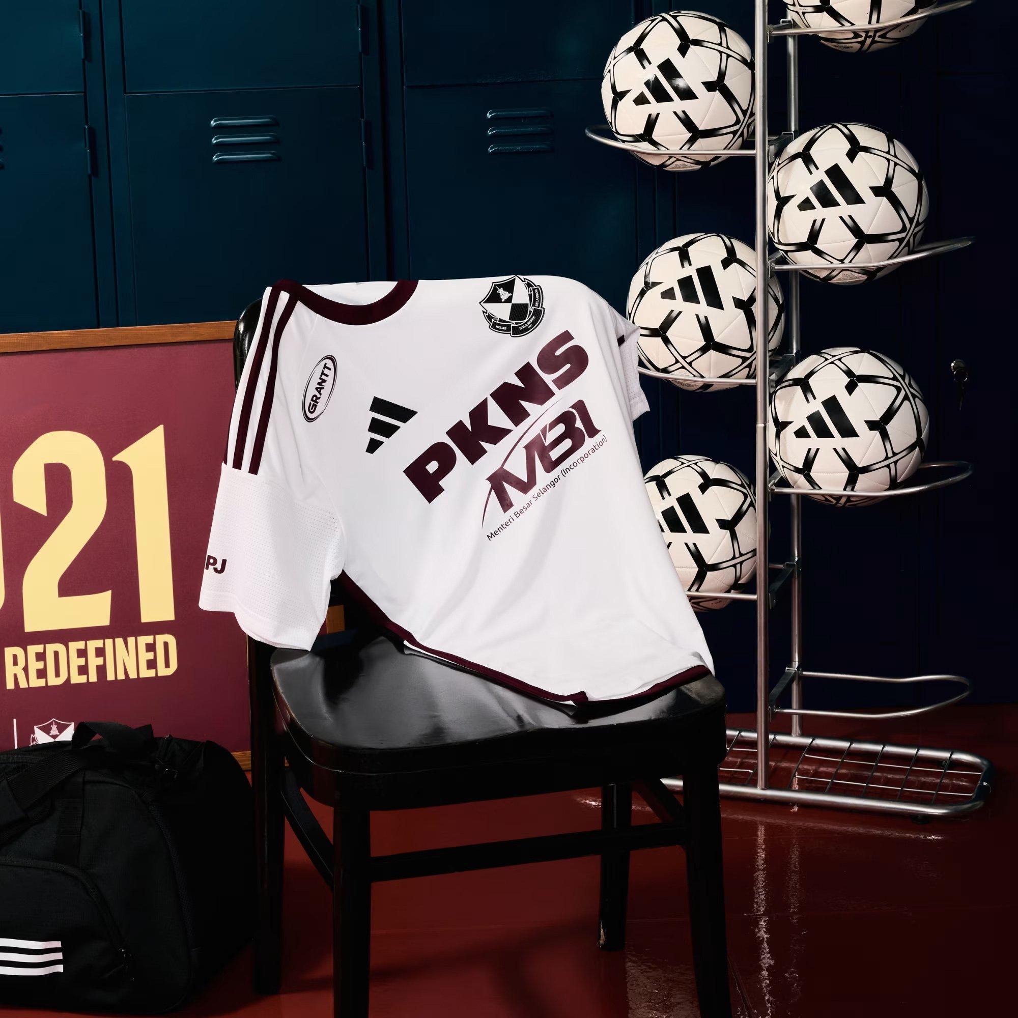 White/Maroon - adidas - Selangor FC 26/27 Away Shirt Mens - 3