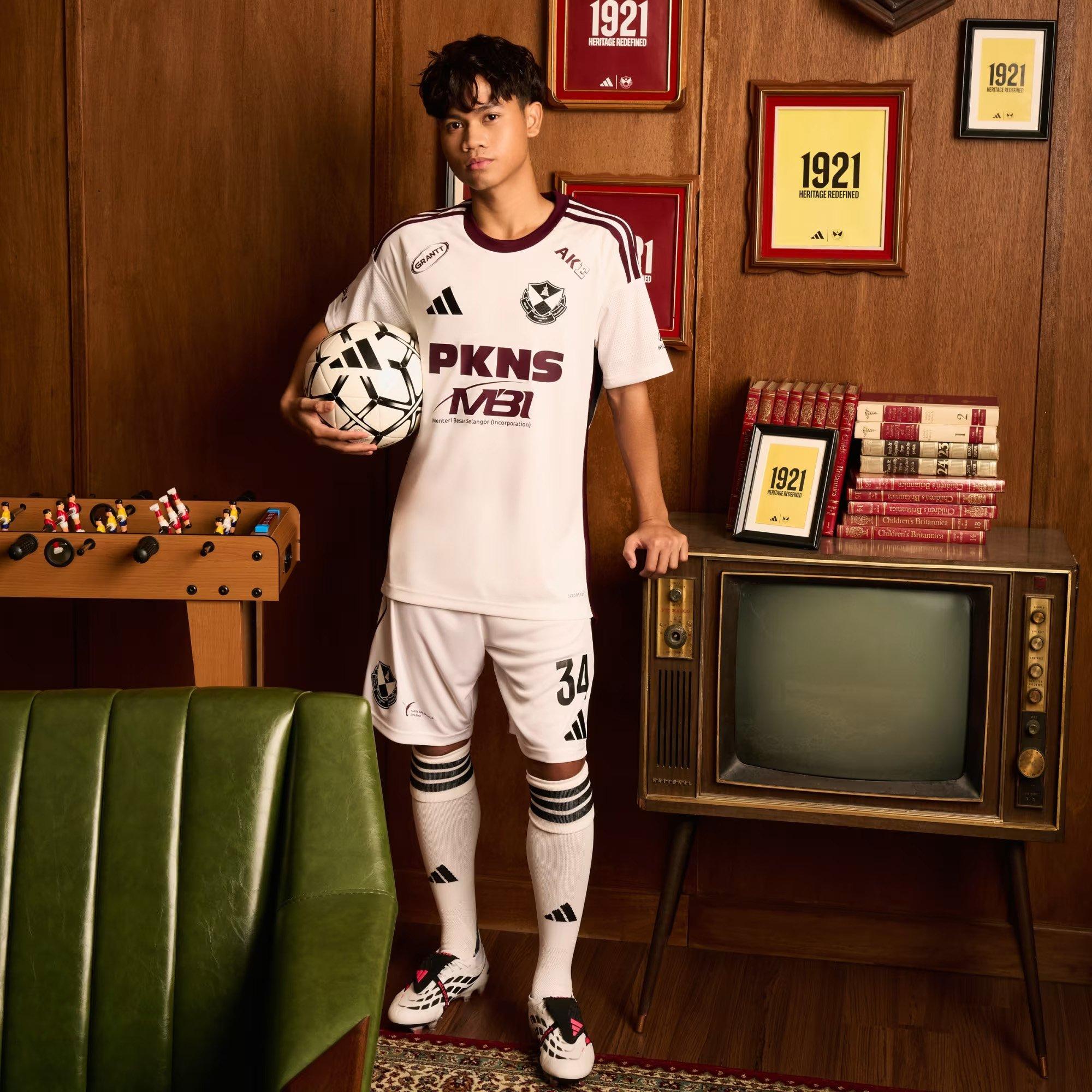White/Maroon - adidas - Selangor FC 26/27 Away Shirt Mens - 4