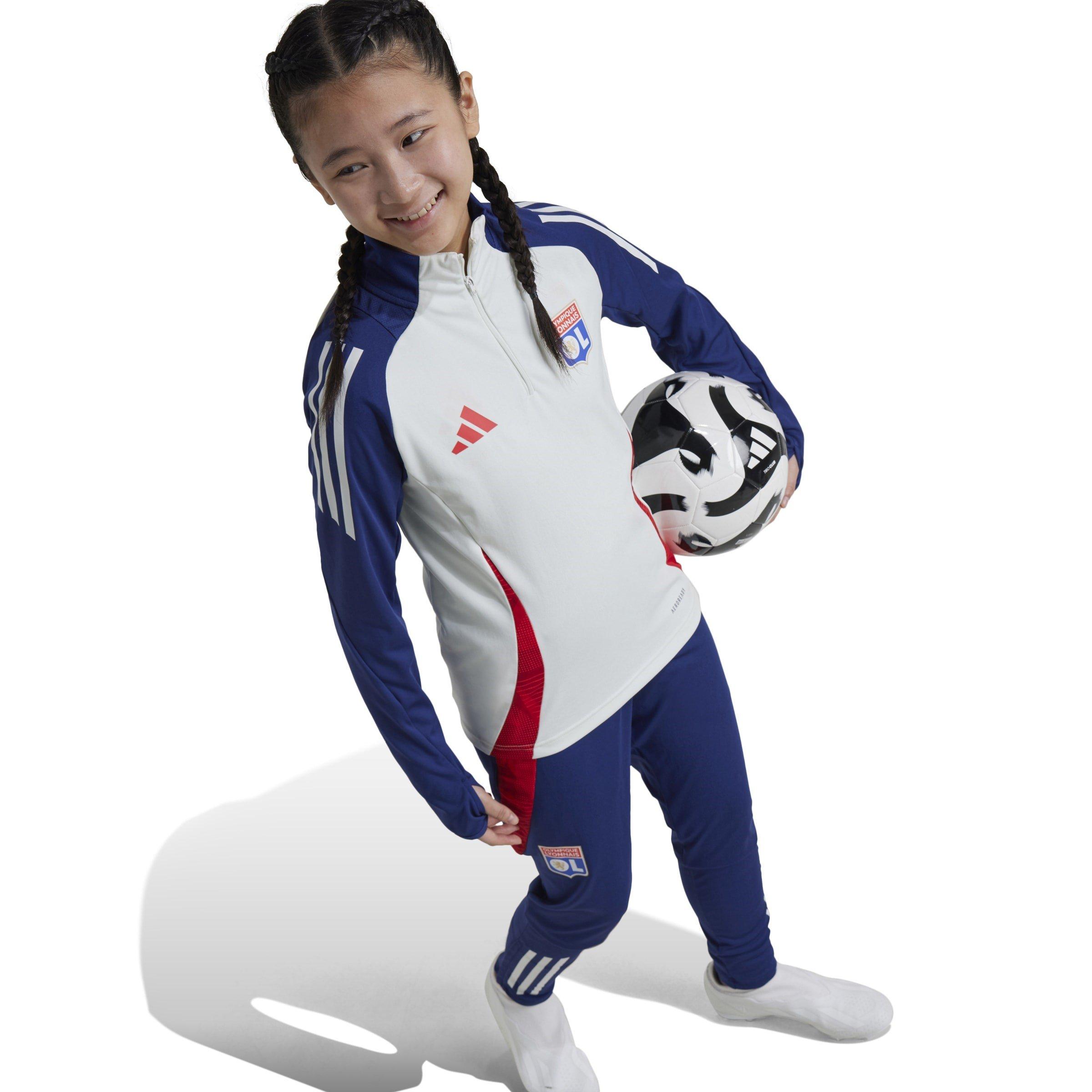 Midnight Indigo - adidas - Olympique Lyonnais Tiro 24 Training Tracksuit Bottoms Juniors - 2