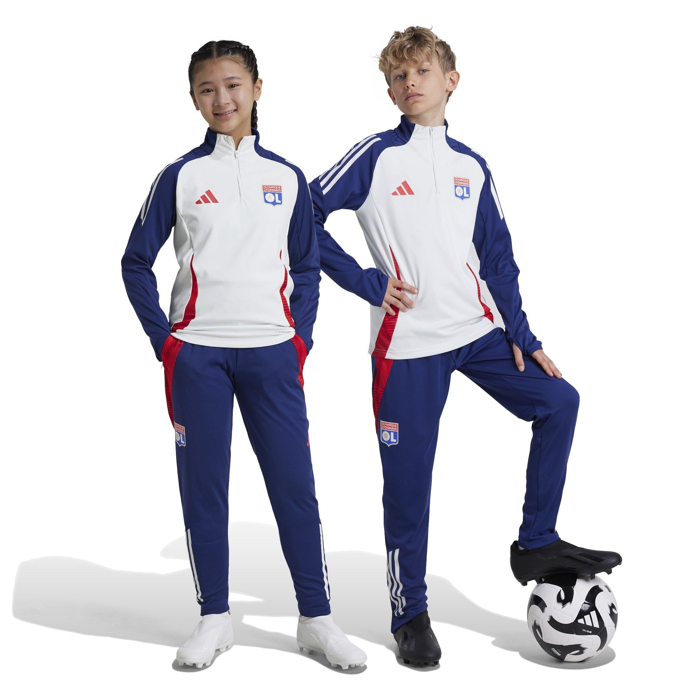 Midnight Indigo - adidas - Olympique Lyonnais Tiro 24 Training Tracksuit Bottoms Juniors - 3