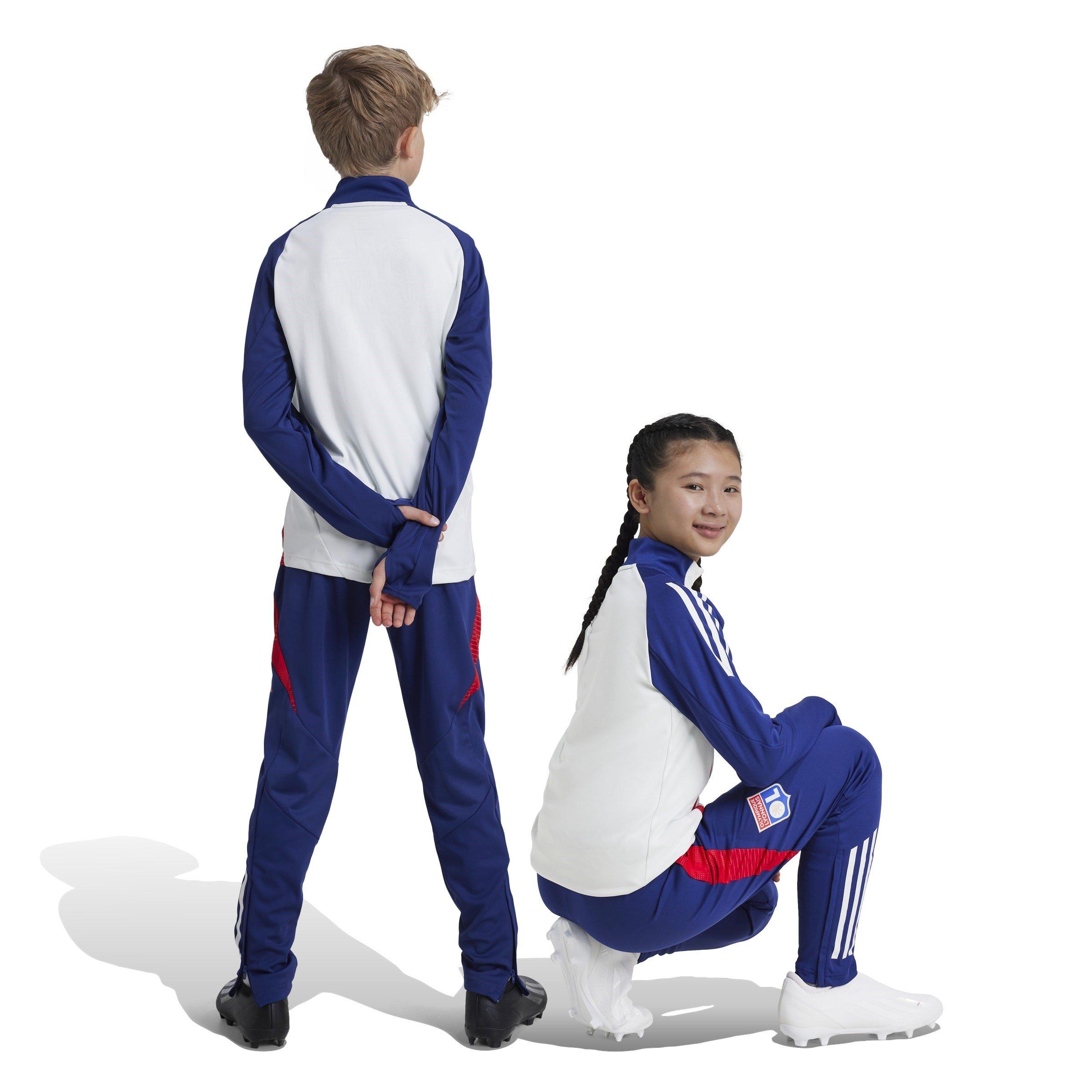 Midnight Indigo - adidas - Olympique Lyonnais Tiro 24 Training Tracksuit Bottoms Juniors - 4