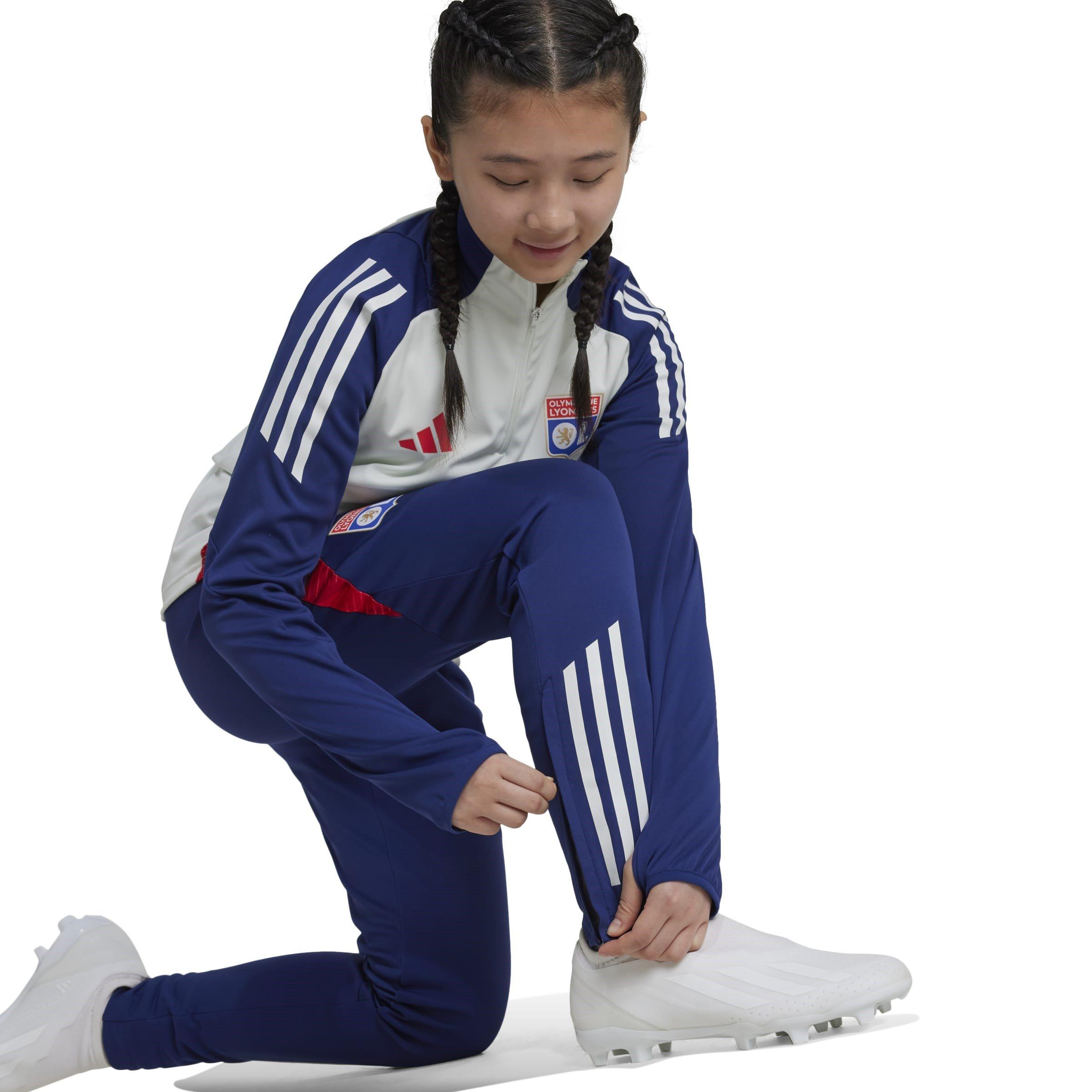 Midnight Indigo - adidas - Olympique Lyonnais Tiro 24 Training Tracksuit Bottoms Juniors - 6
