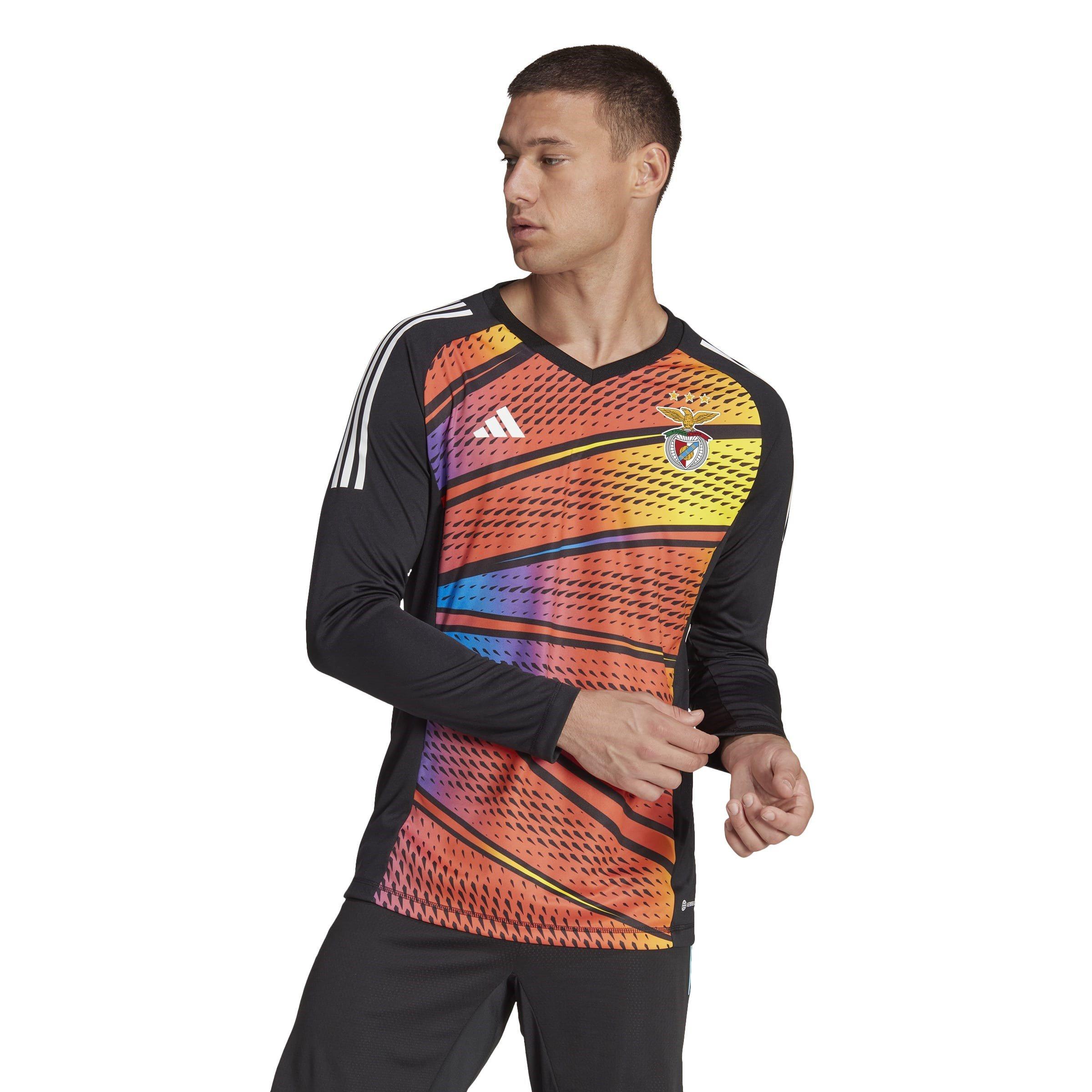 Zwart - adidas - SL Benfica Long Sleeve Pre Match Top 2023 2024 Adults - 3