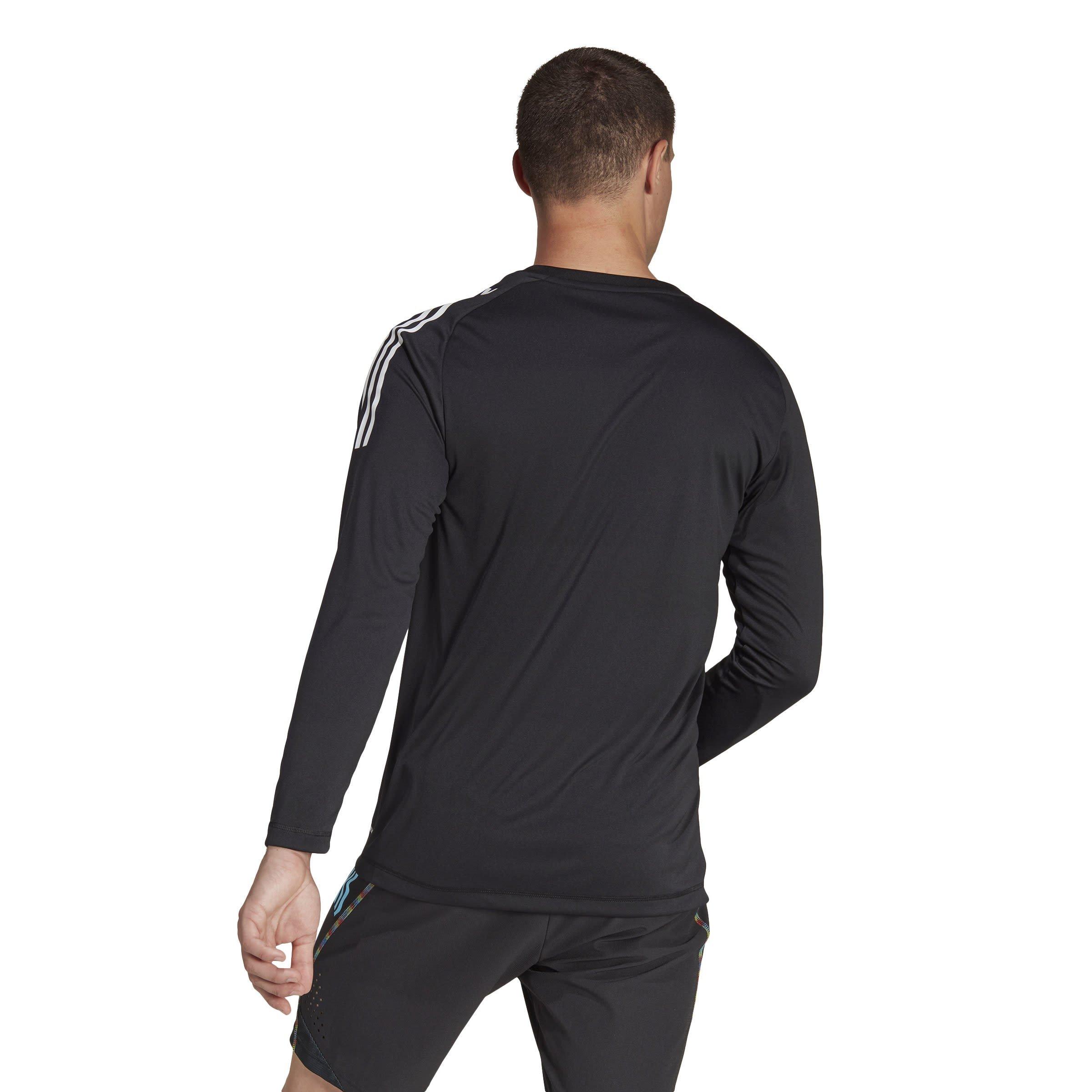 Zwart - adidas - SL Benfica Long Sleeve Pre Match Top 2023 2024 Adults - 4