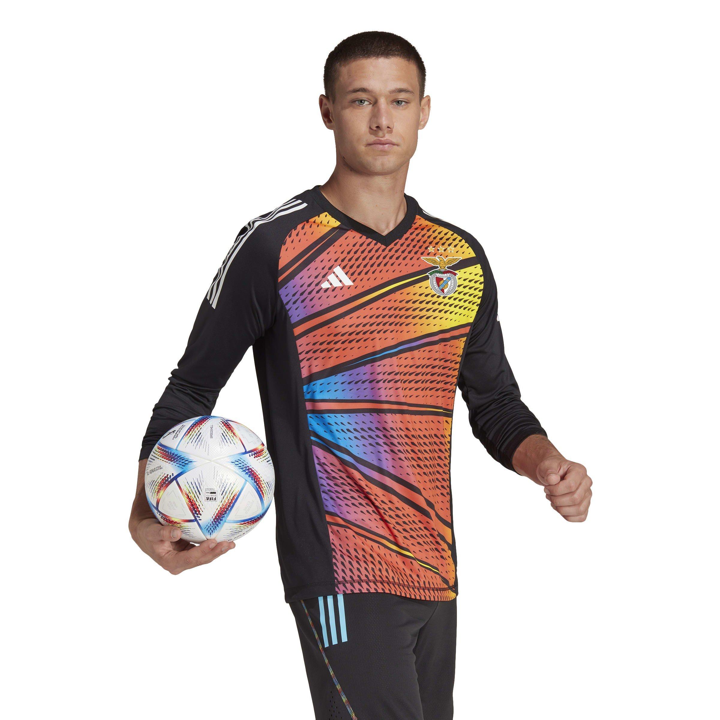 Zwart - adidas - SL Benfica Long Sleeve Pre Match Top 2023 2024 Adults - 5