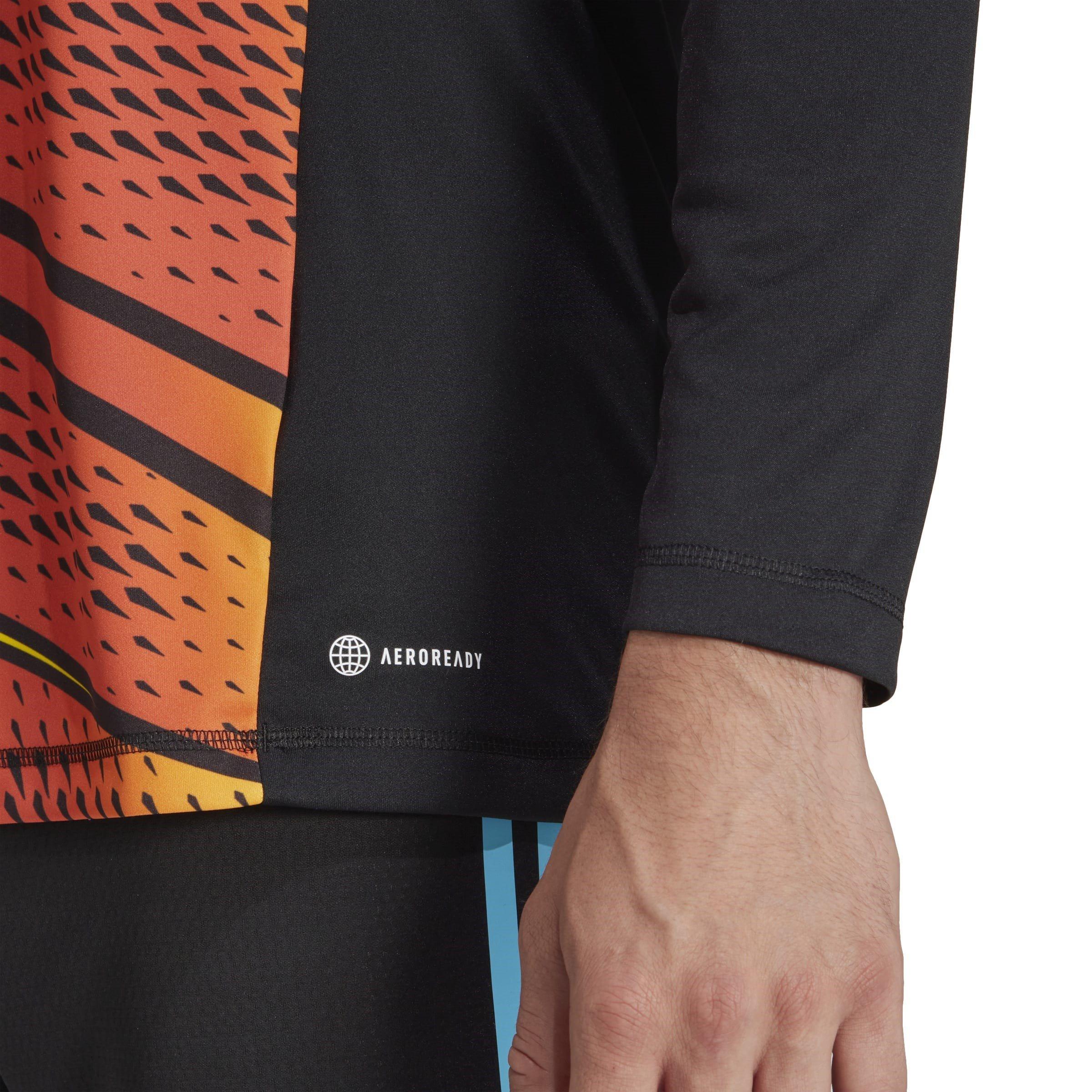 Zwart - adidas - SL Benfica Long Sleeve Pre Match Top 2023 2024 Adults - 7