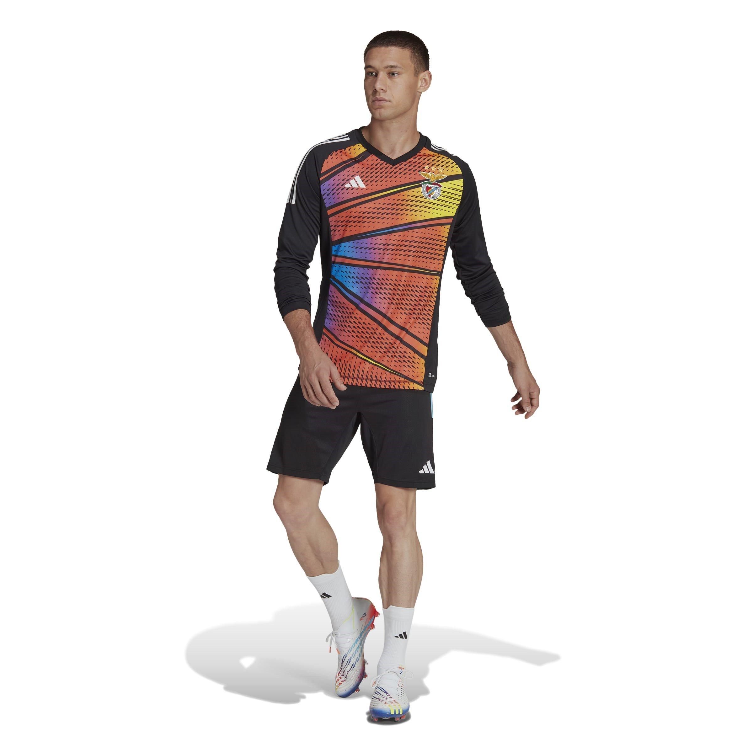 Zwart - adidas - SL Benfica Long Sleeve Pre Match Top 2023 2024 Adults - 8