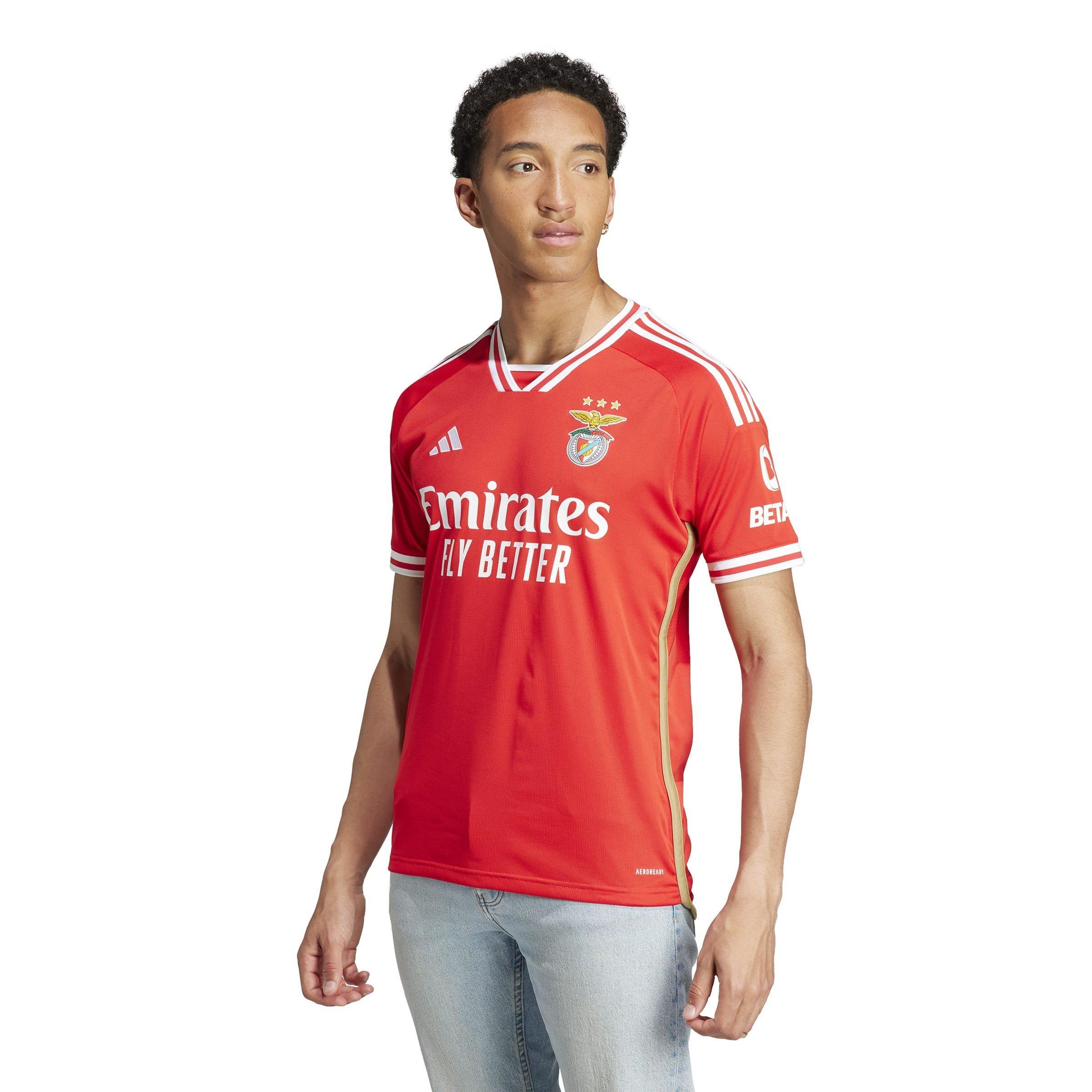 Red - adidas - Benfica Home Shirt 2023 2024 Adults - 3