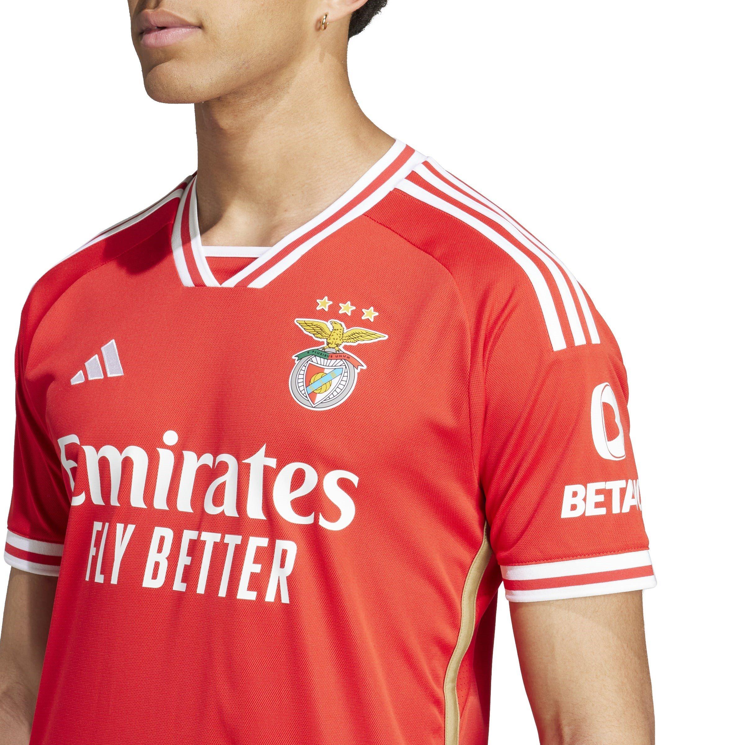 Red - adidas - Benfica Home Shirt 2023 2024 Adults - 6