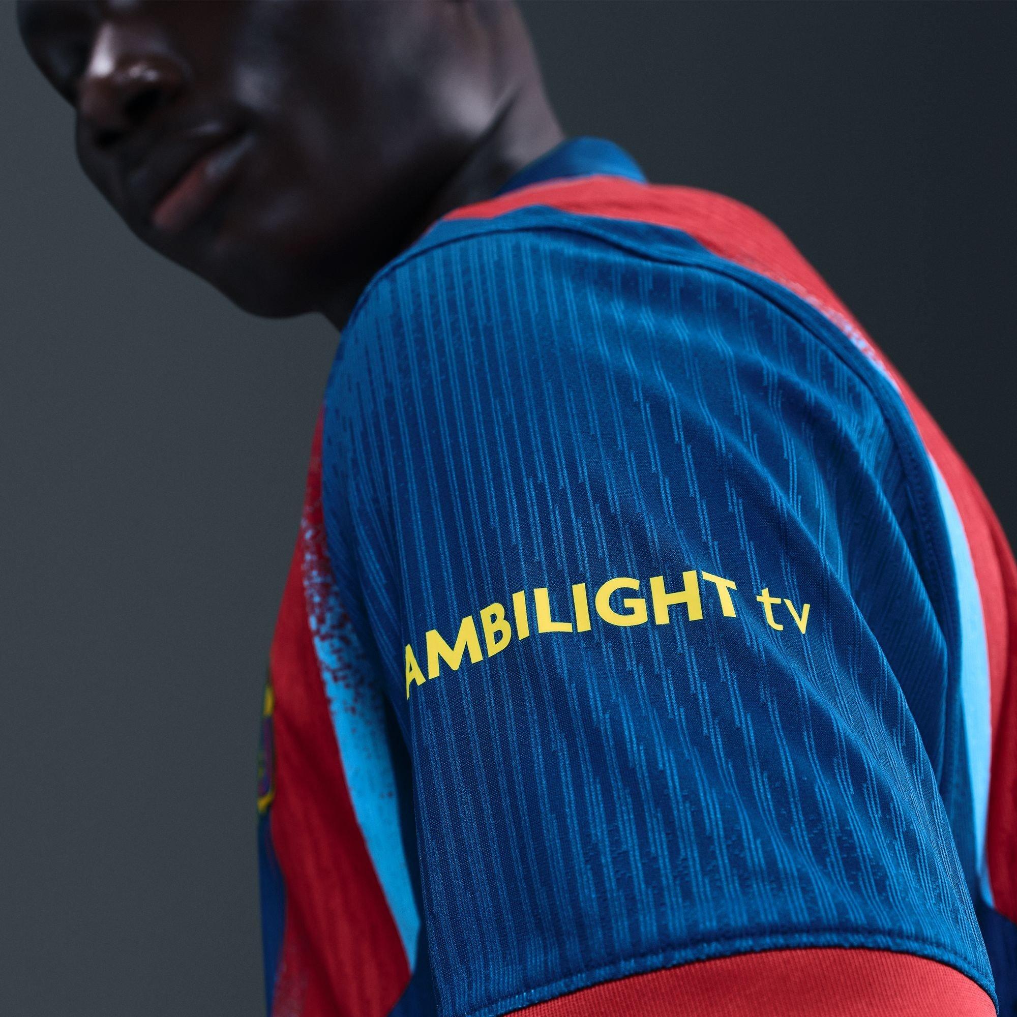 Blue/ Yellow - Nike - Barcelona Authentic Fourth Shirt 25/26 Mens - 16