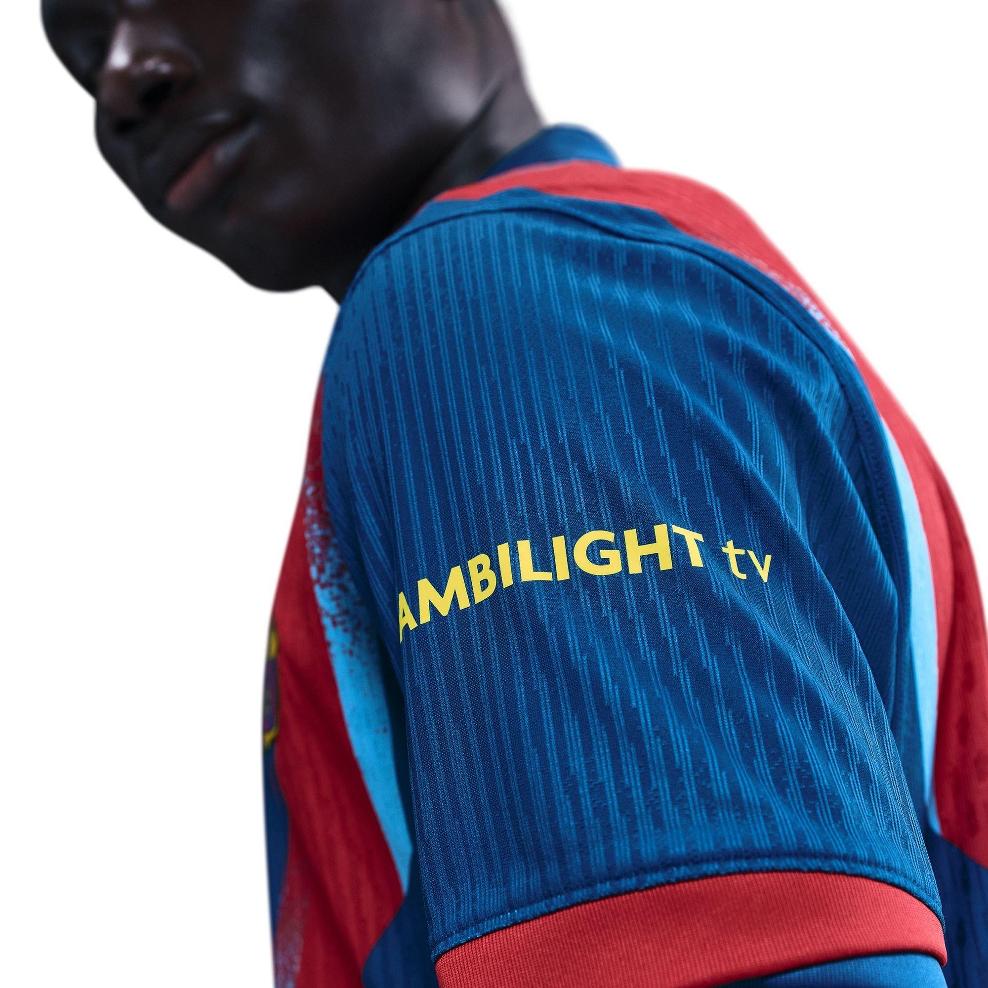 Blue/ Yellow - Nike - Barcelona Authentic Fourth Shirt 25/26 Mens - 6