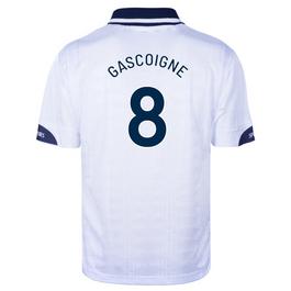 Score Draw Gascoigne Tottenham Hotspur Home Shirt 1991 Adults