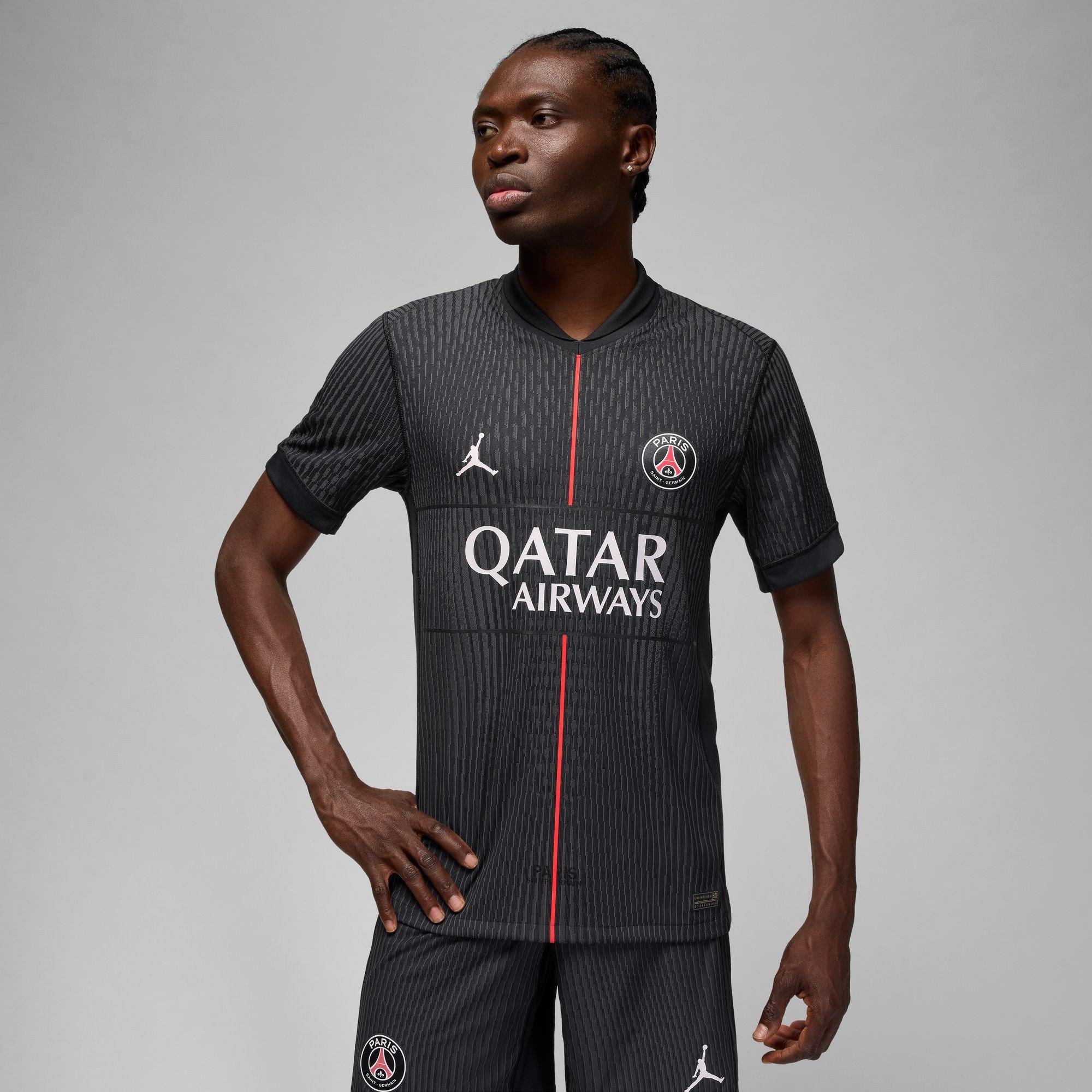 Zwart/Grijs - Nike - PSG Authentic Special Edition Shirt 25/26 Mens - 3