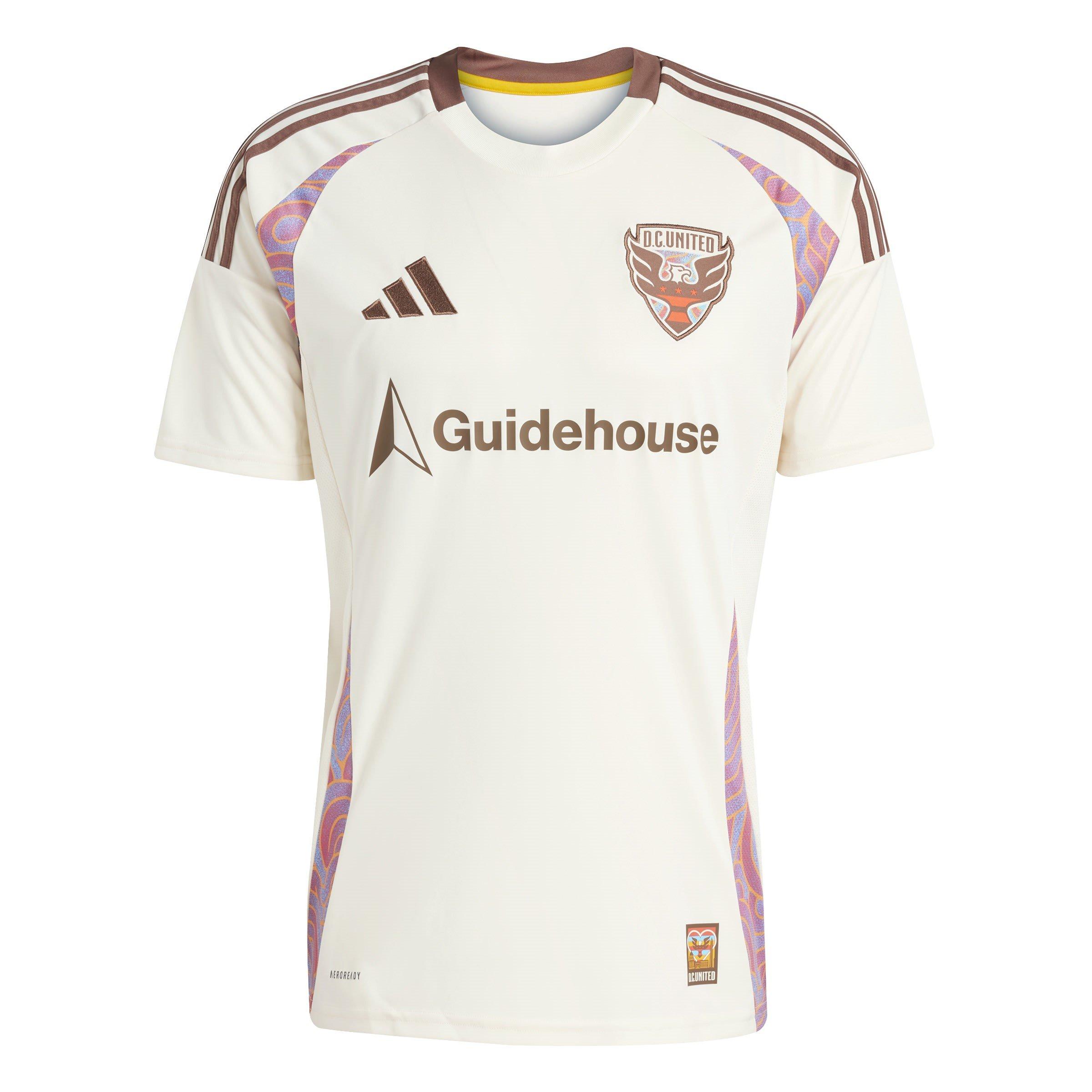 Ecru Tint - adidas - DC United Away Shirt 2025 2026 Adults - 1