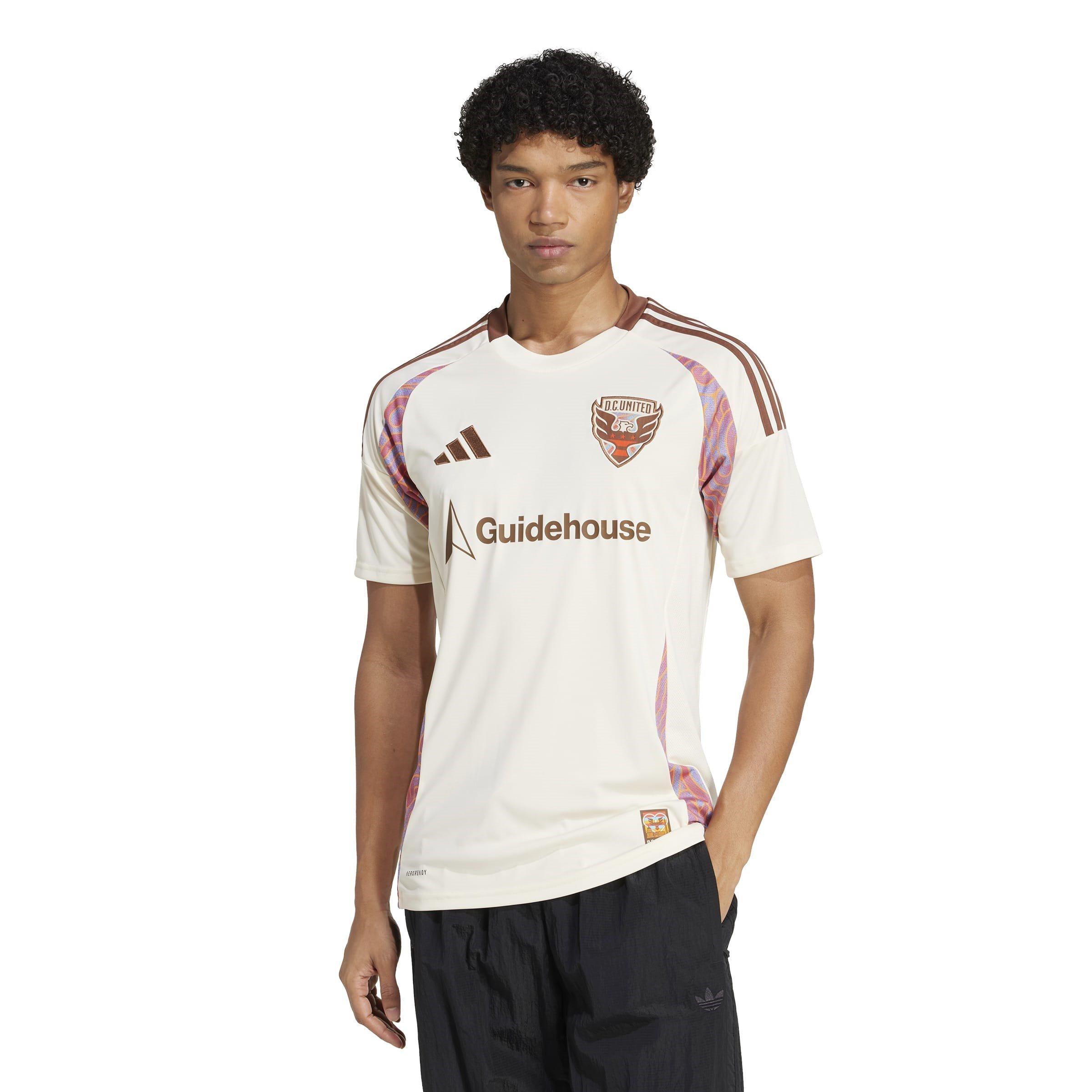 Ecru Tint - adidas - DC United Away Shirt 2025 2026 Adults - 3