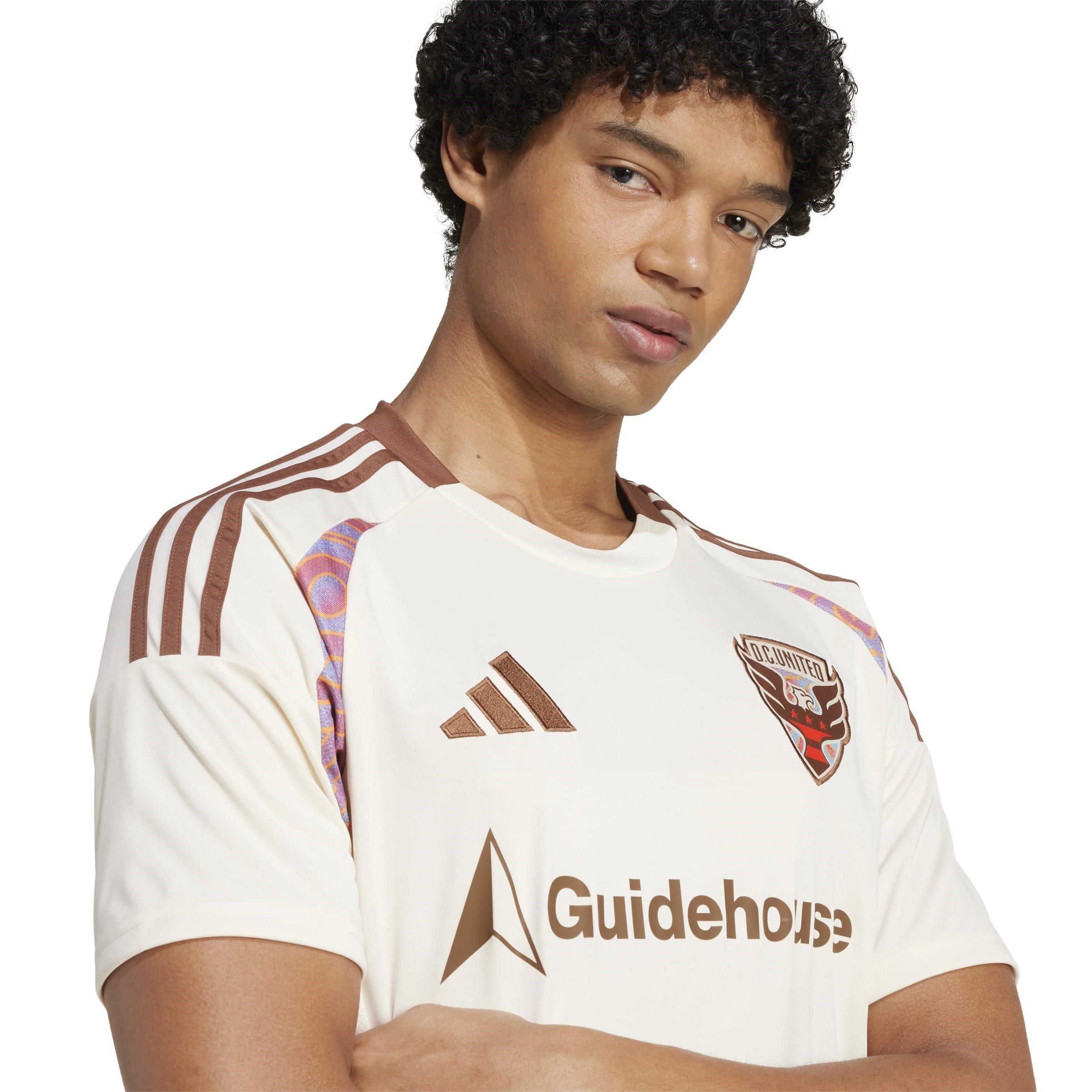 Ecru Tint - adidas - DC United Away Shirt 2025 2026 Adults - 5