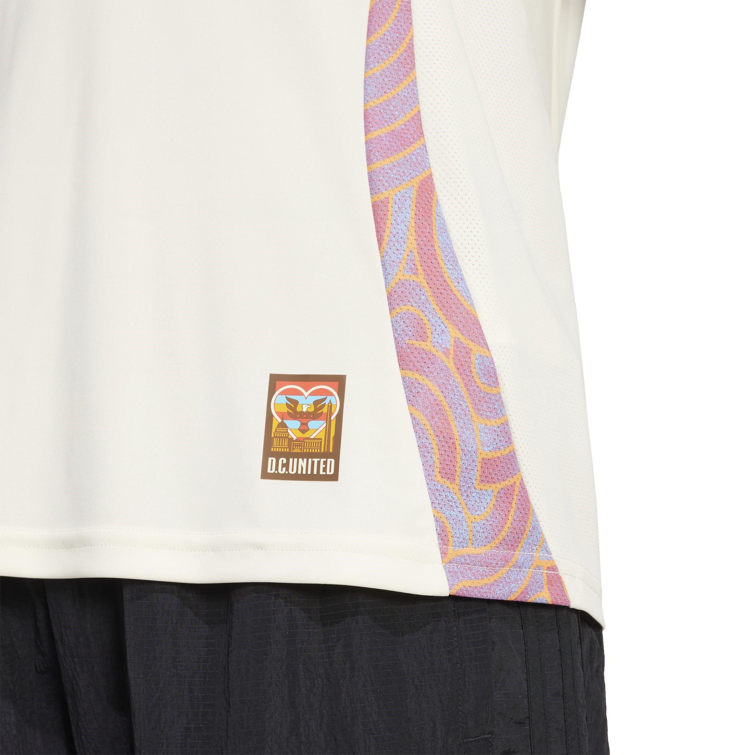 Ecru Tint - adidas - DC United Away Shirt 2025 2026 Adults - 6