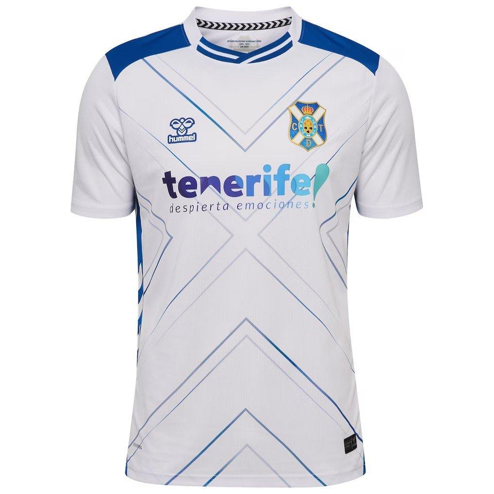White/Blue - Hummel - Tenerife Home Shirt 2025 2026 Mens - 1