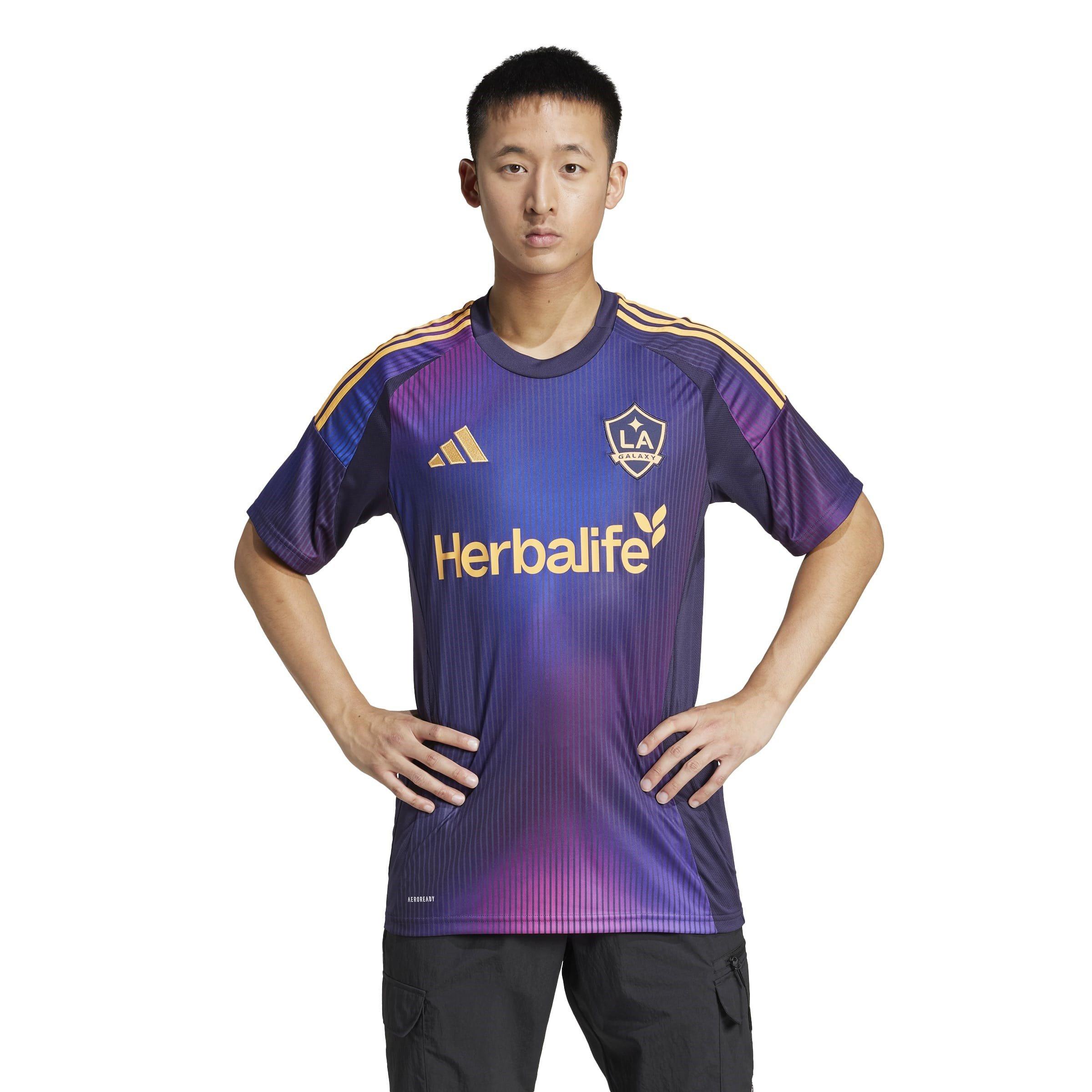 adidas LA Galaxy サッカーシャツ Mサイズ adidas | LA Galaxy Away Shirt 2025 2026 Adults | Maillot de foot